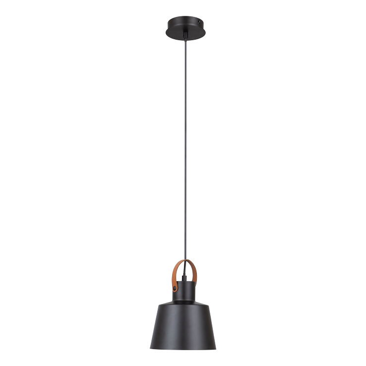 Strap Matt Black Feature Pendant Light