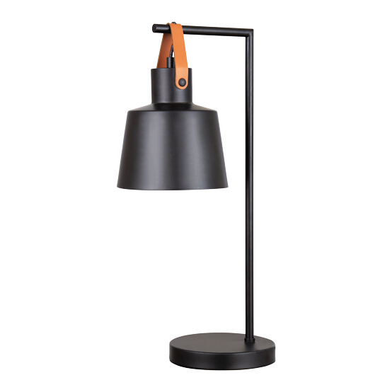 Strap Matt Black Feature Table Lamp