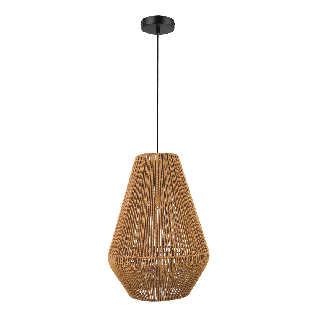 Carter Natural Paper Rope Pendant Light