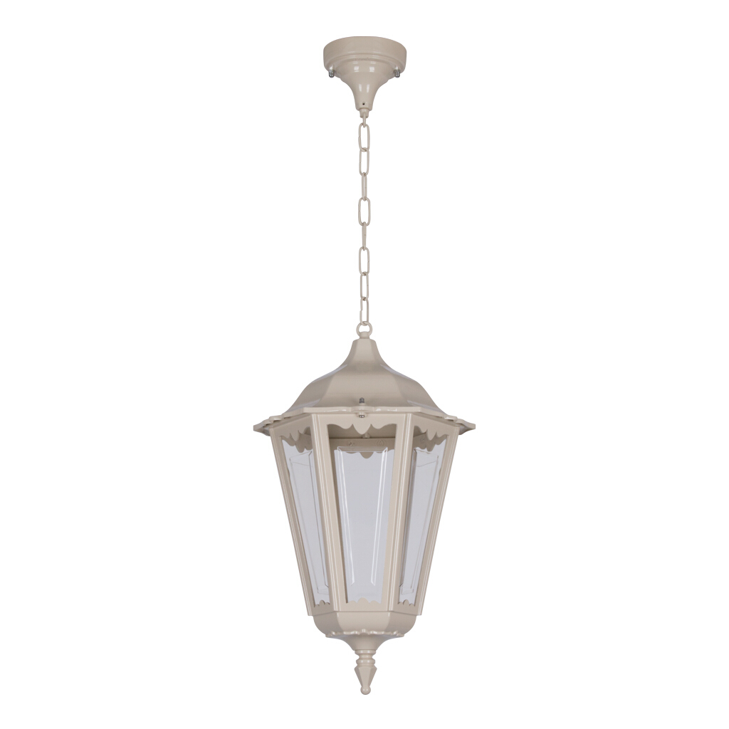 Chester Beige Chain Lantern Pendant