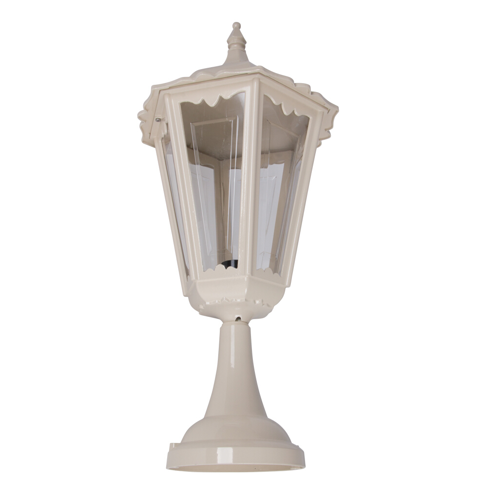 Chester Beige Lantern Pillar Light
