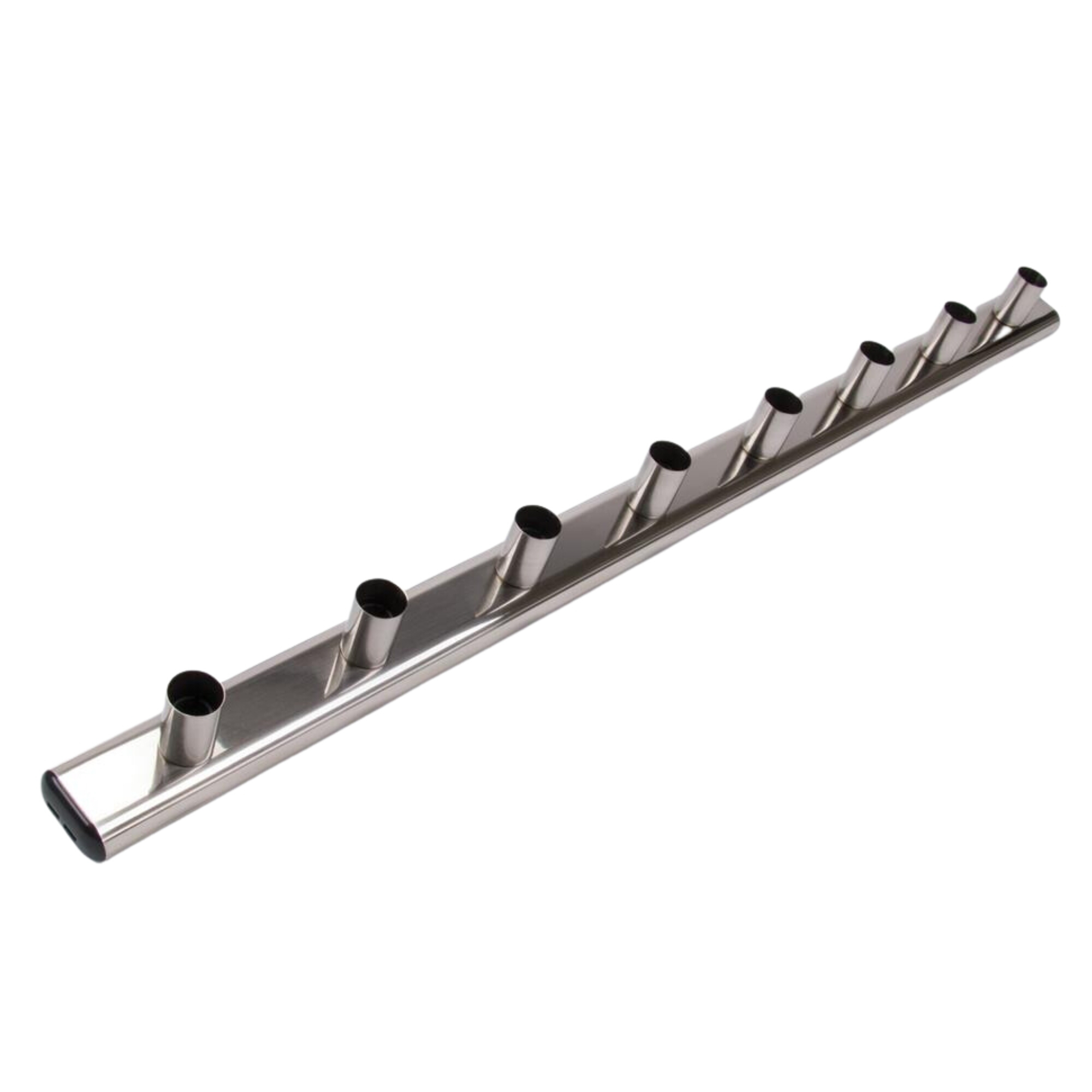 Hollywood Satin Chrome Long Vanity Wall Light