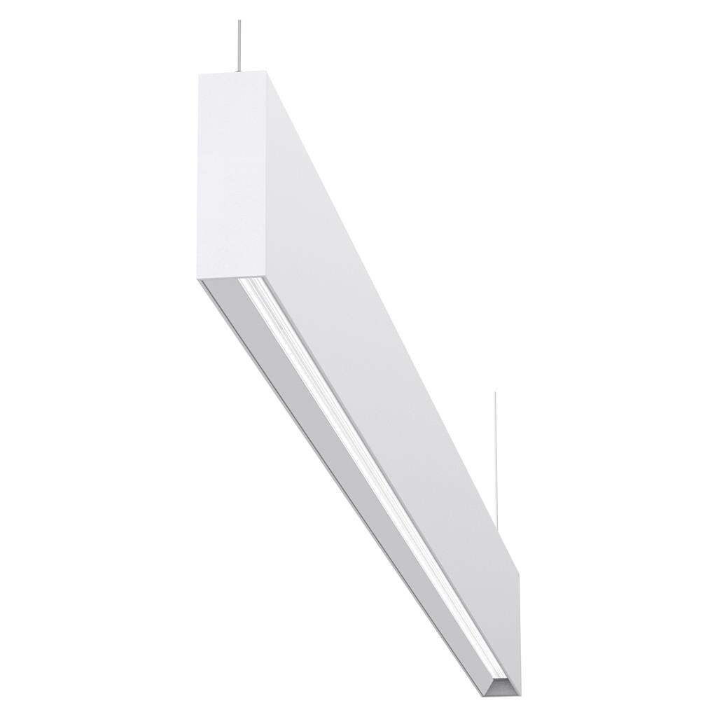 Max White Dimmable LED Linear Pendant