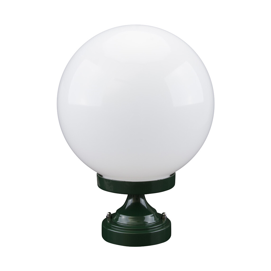 Siena Green Short Sphere Pillar Light