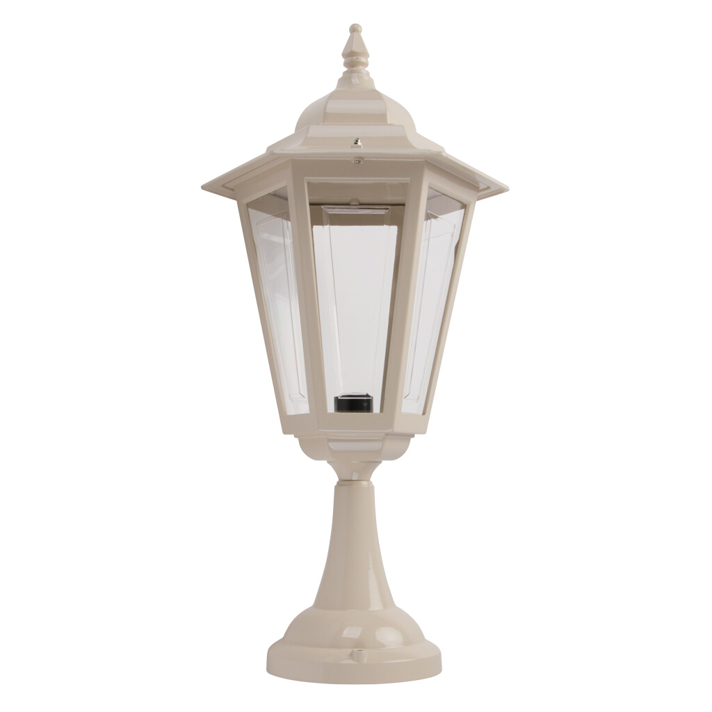 Turin Beige Coach Pillar Light