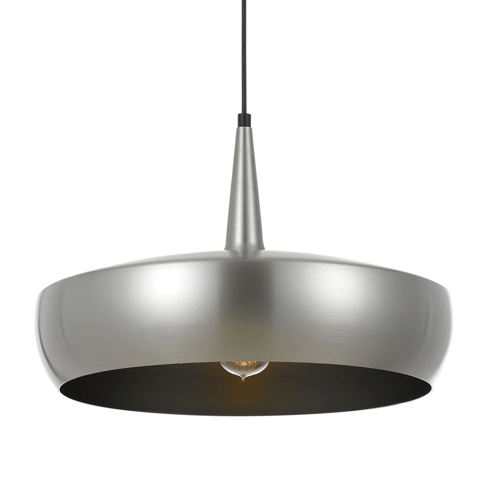Saba Nickel Silver Disc Drum Pendant