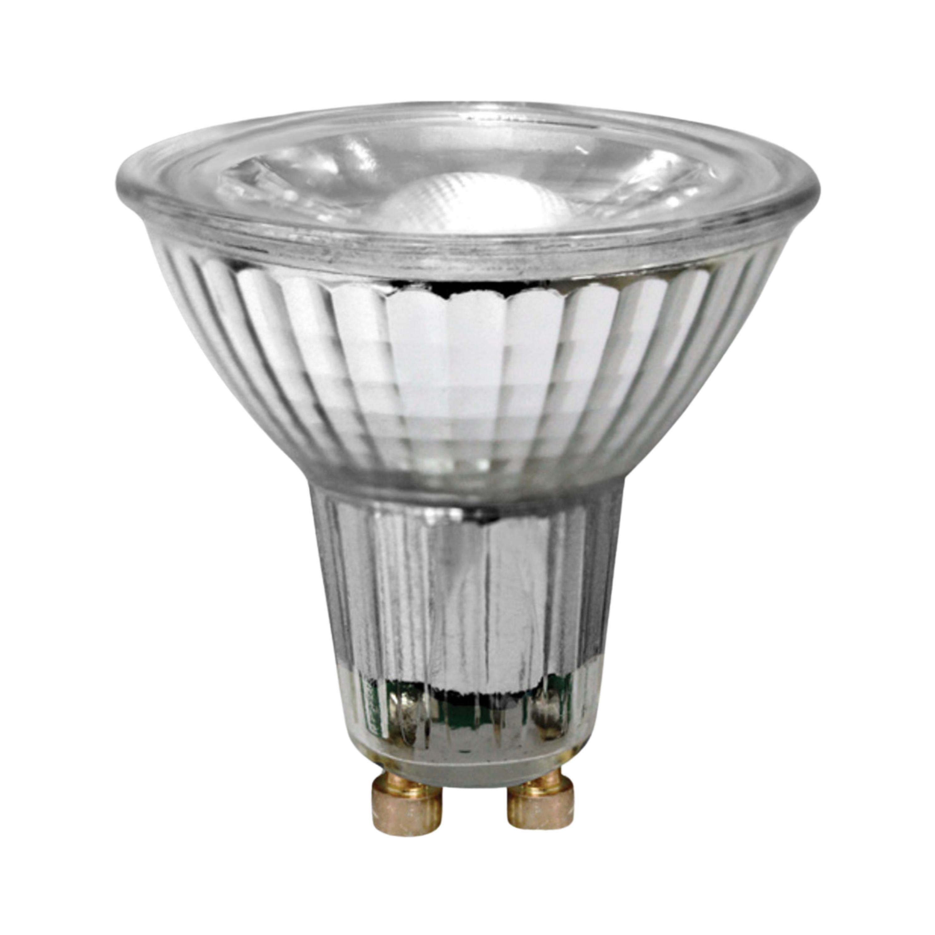 7W Full Glass Dimmable Cool Daylight GU10 COB LED Bulb