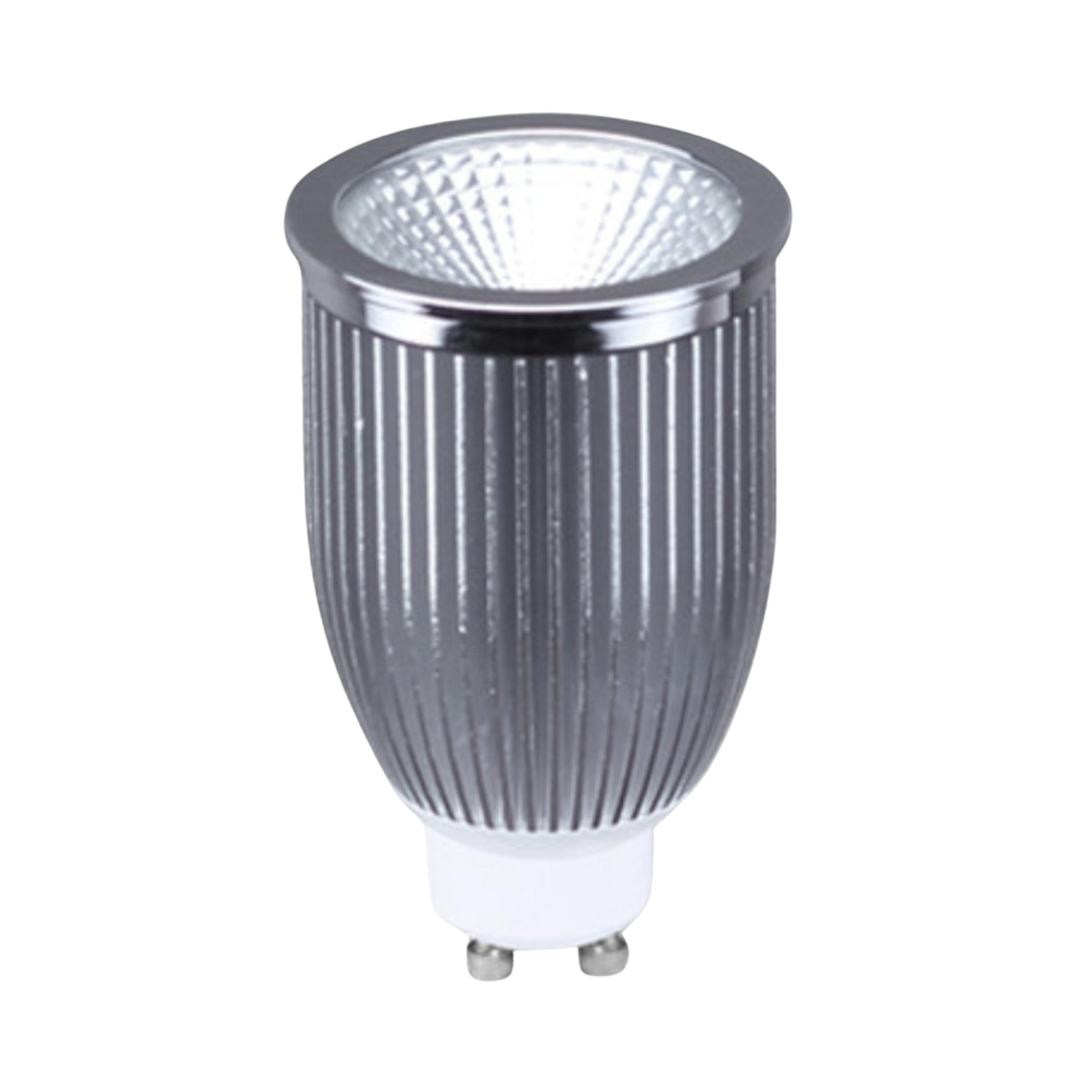 9W Glass Lens Dimmable Warm White GU10 LED Bulb