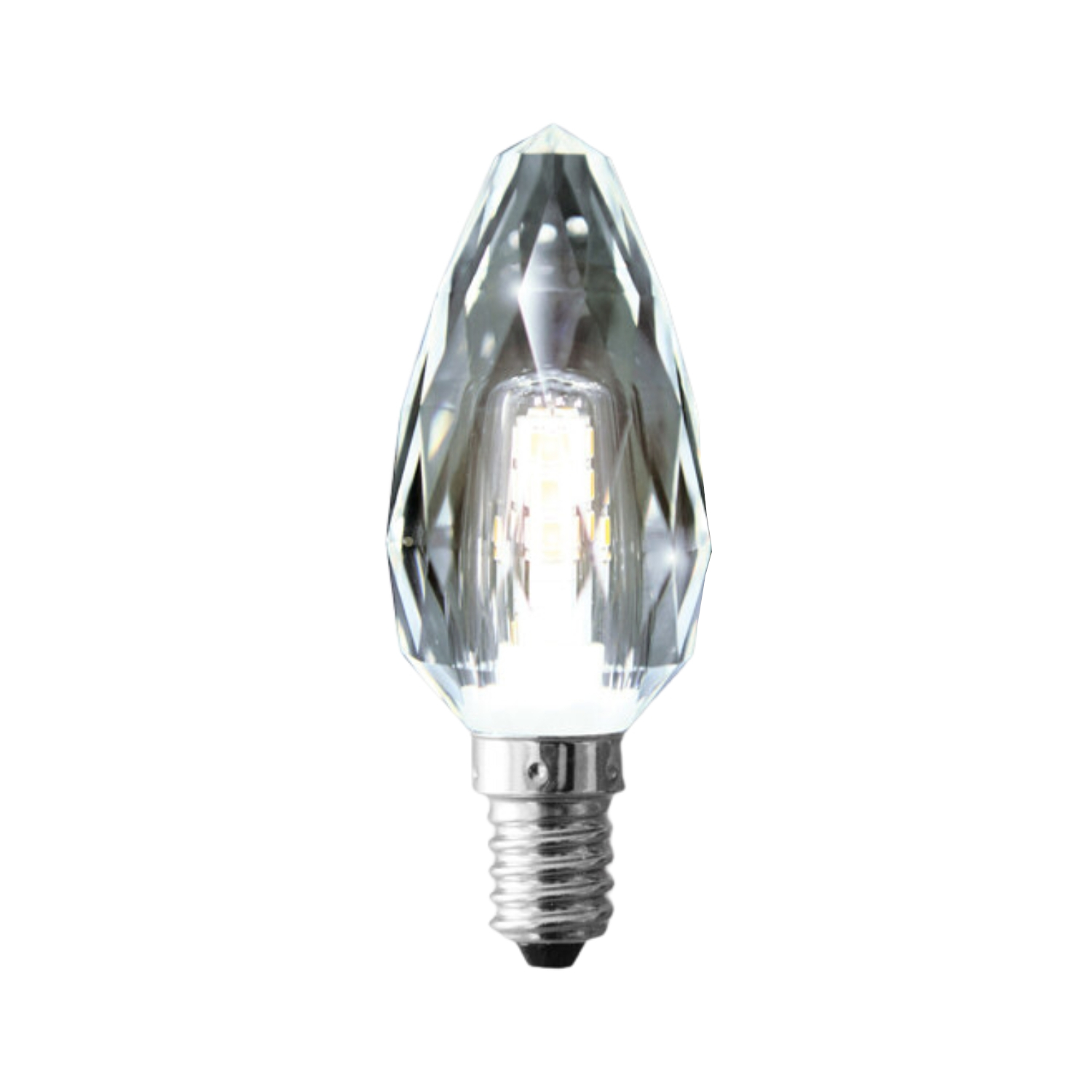 4W Gem Crystal Candle Dimmable Cool Daylight E14 LED Bulb