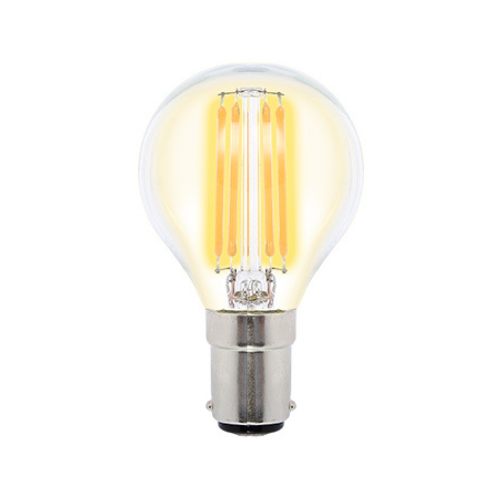 4W Fancy Round Clear Filament Warm White B15 LED Bulb
