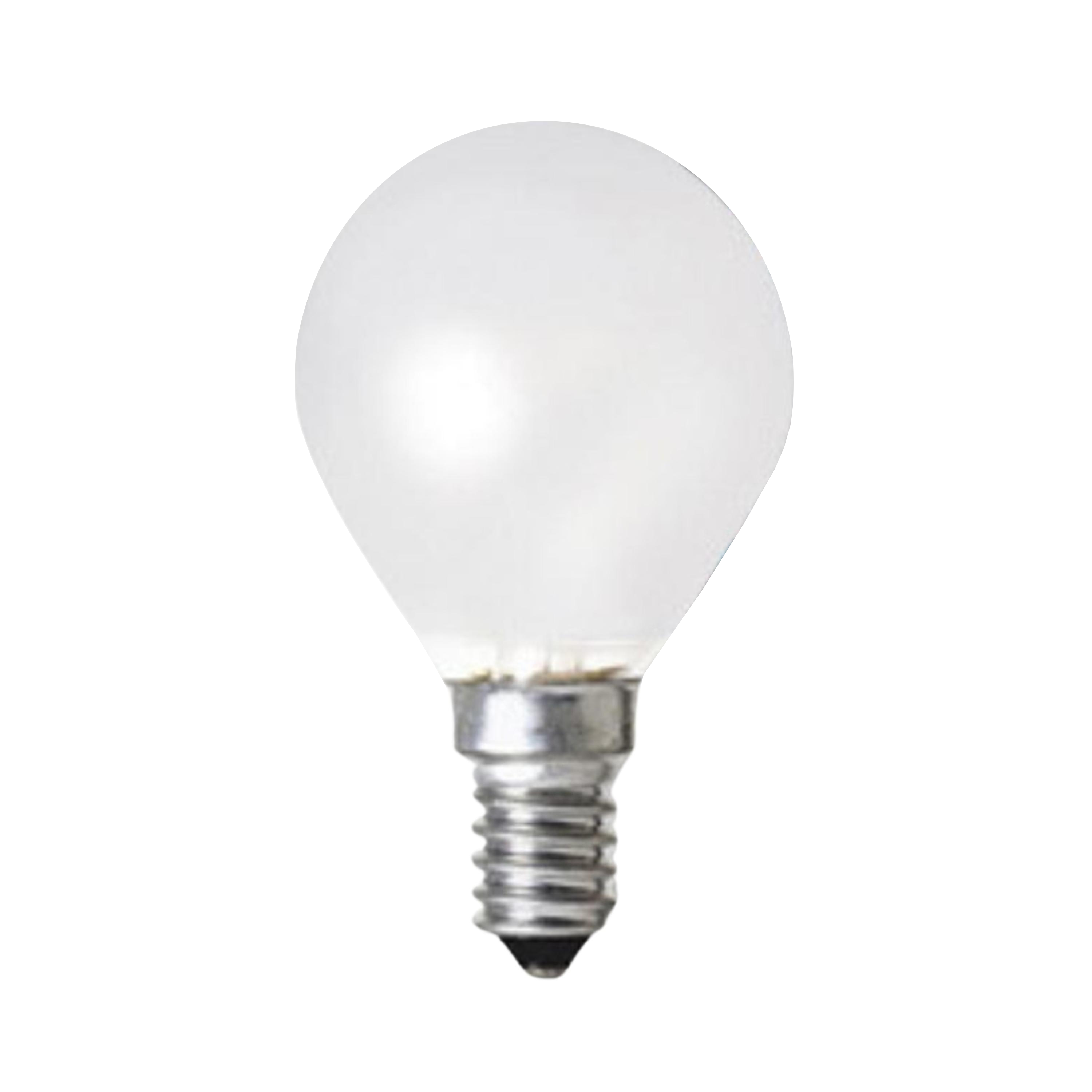 4W Pearl Fancy Round Dimmable Warm White E14 LED Bulb