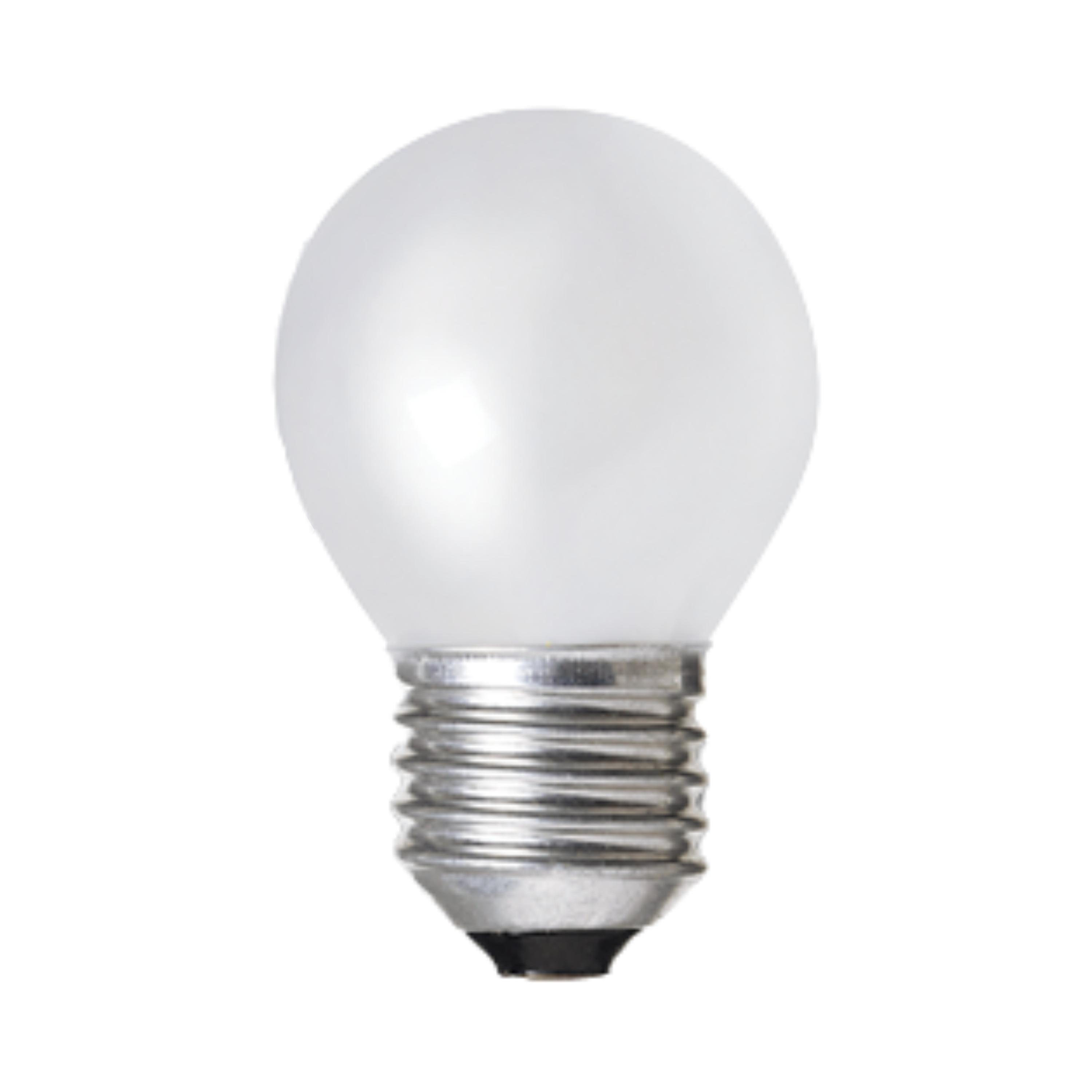 4W Pearl Fancy Round Dimmable Warm White E27 LED Bulb