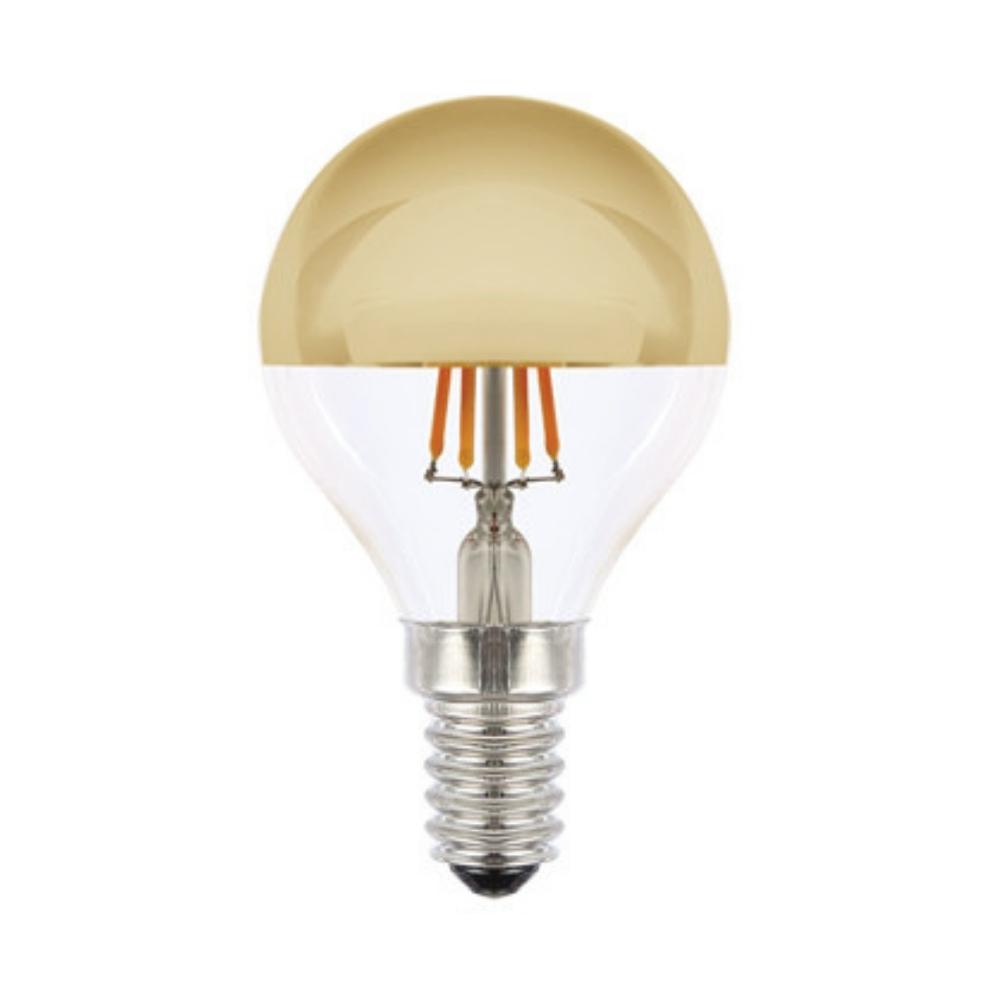 4W Fancy Round Crown Gold Warm White E14 LED Bulb