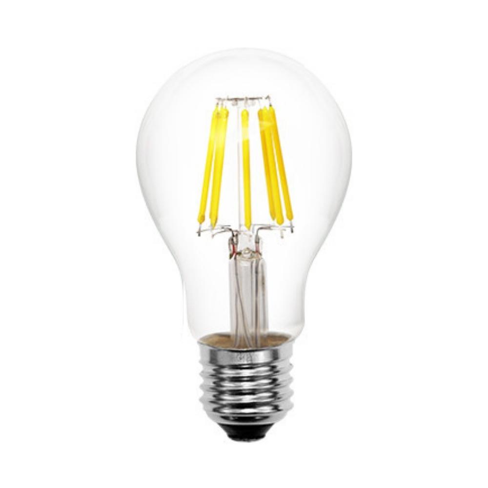 8W GLS Clear Dimmable Cool White E27 LED Bulb