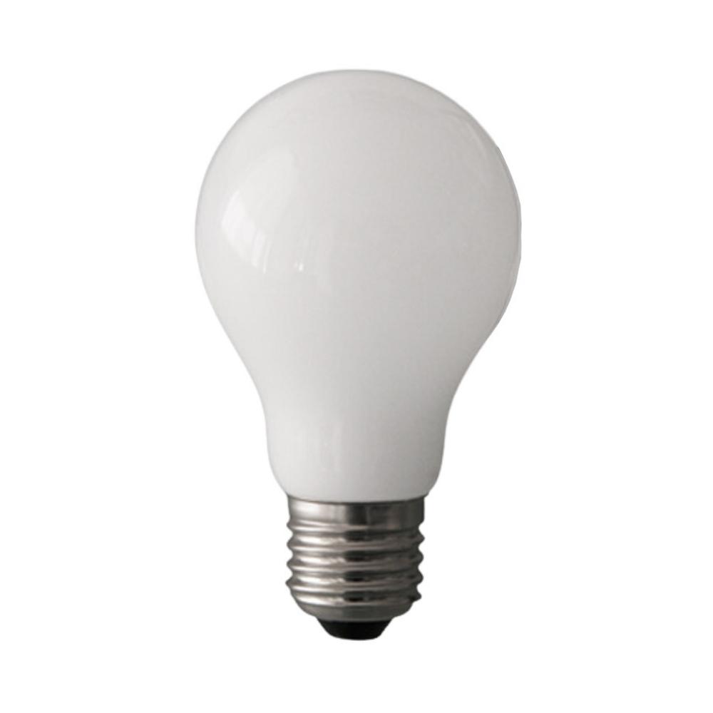 8W GLS Dimmable Opal Cool White E27 LED Bulb