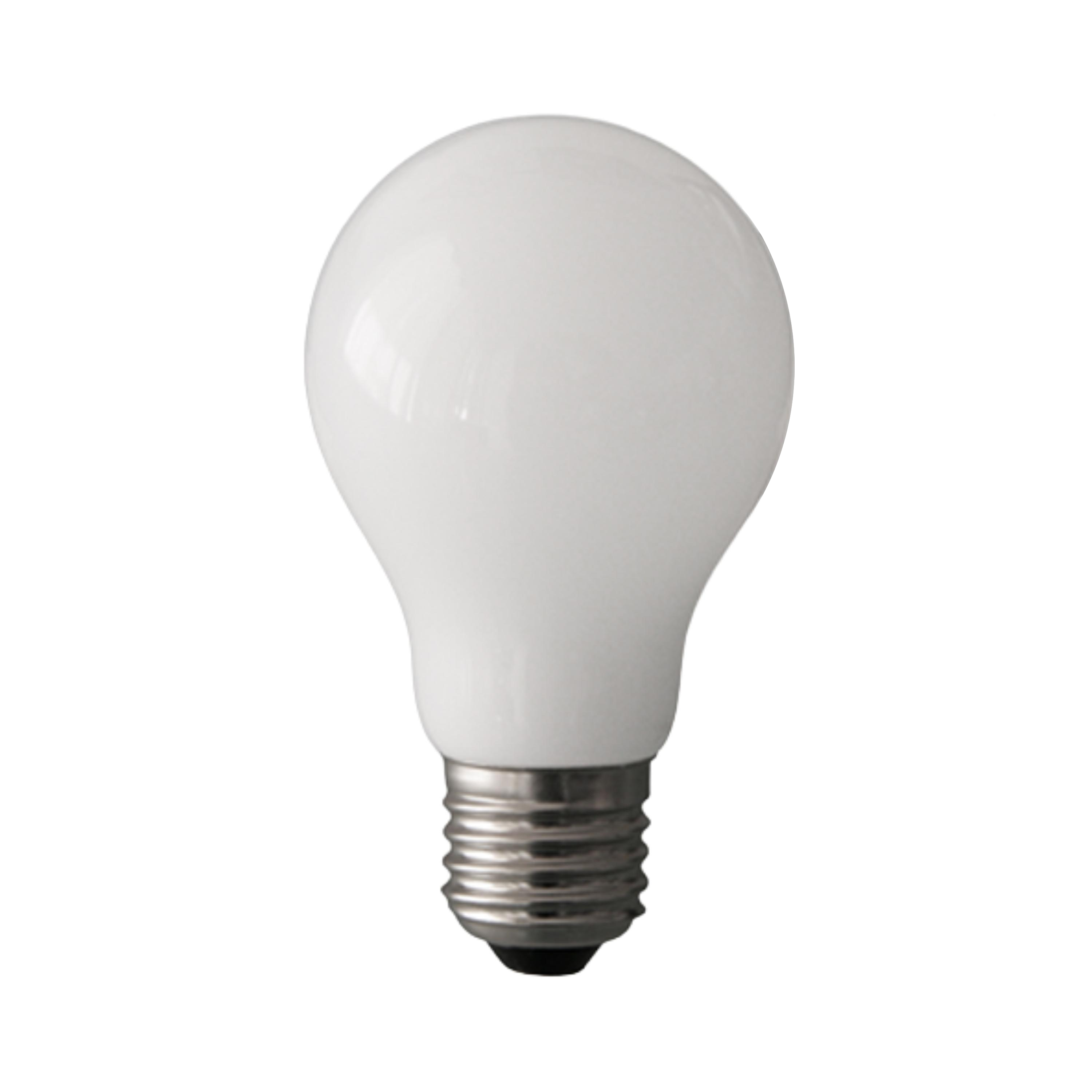 8W GLS Dimmable Opal Cool Daylight E27 LED Bulb