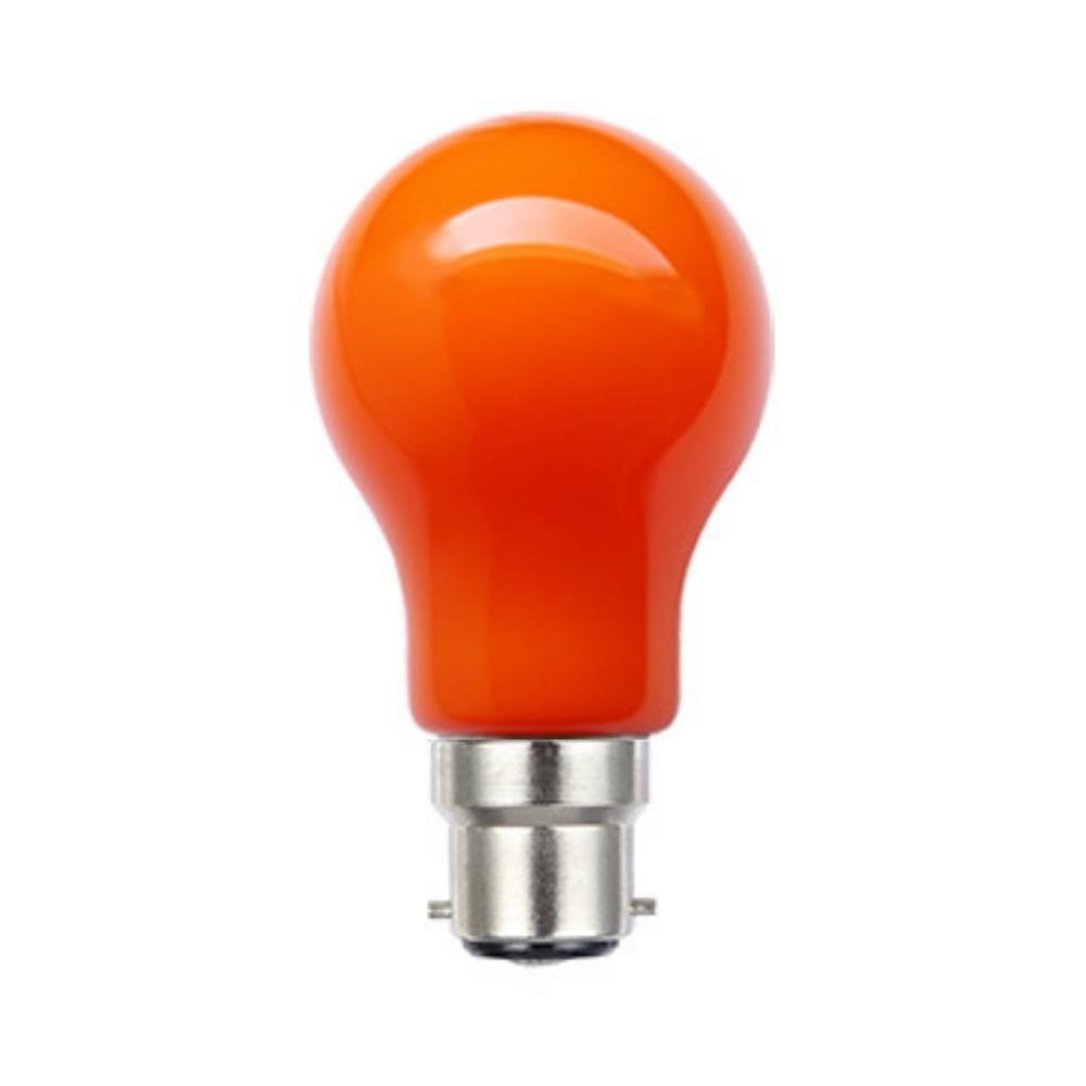 3W GLS Orange Glass Indoor Festoon B22 LED Bulb