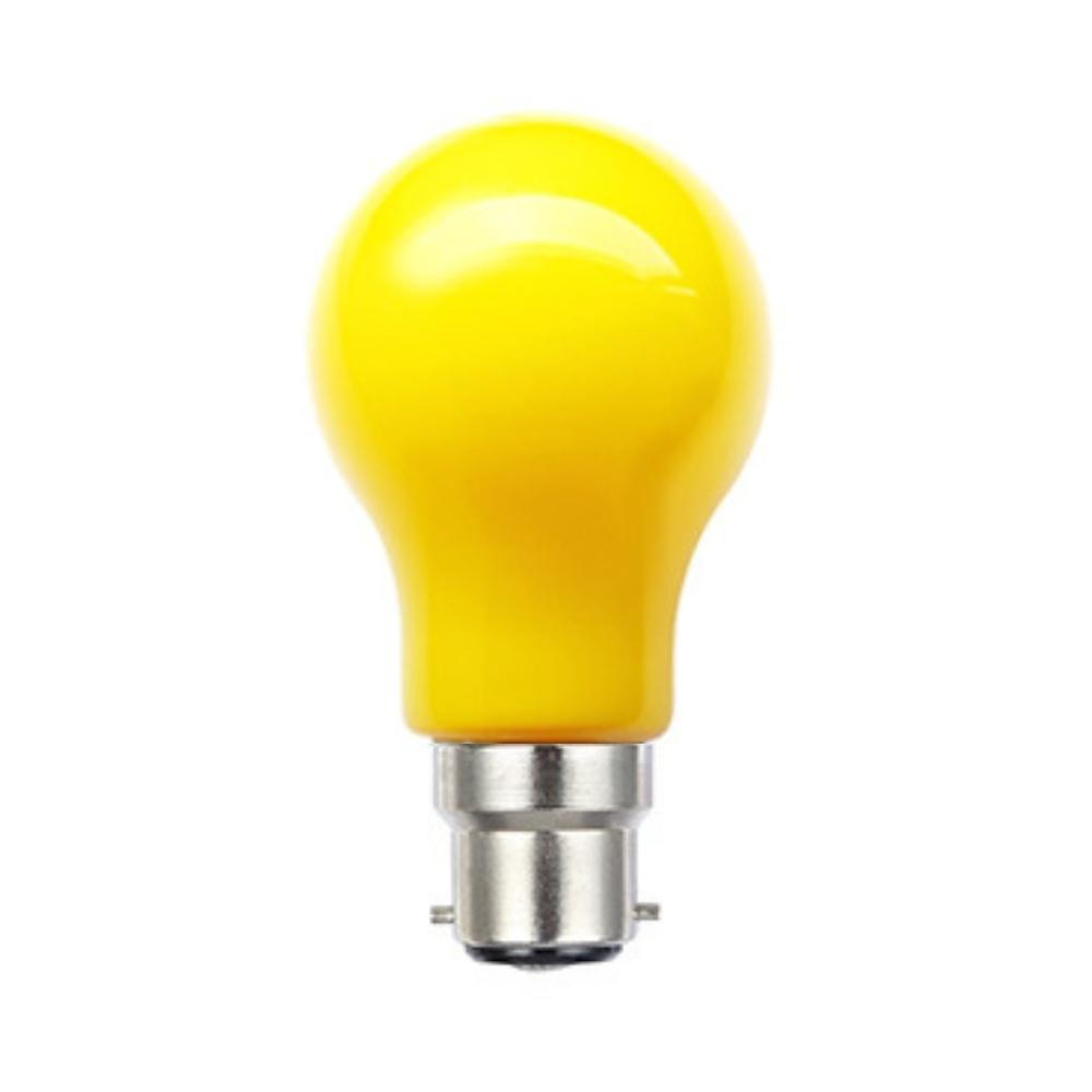 3W GLS Yellow Glass Indoor Festoon B22 LED Bulb
