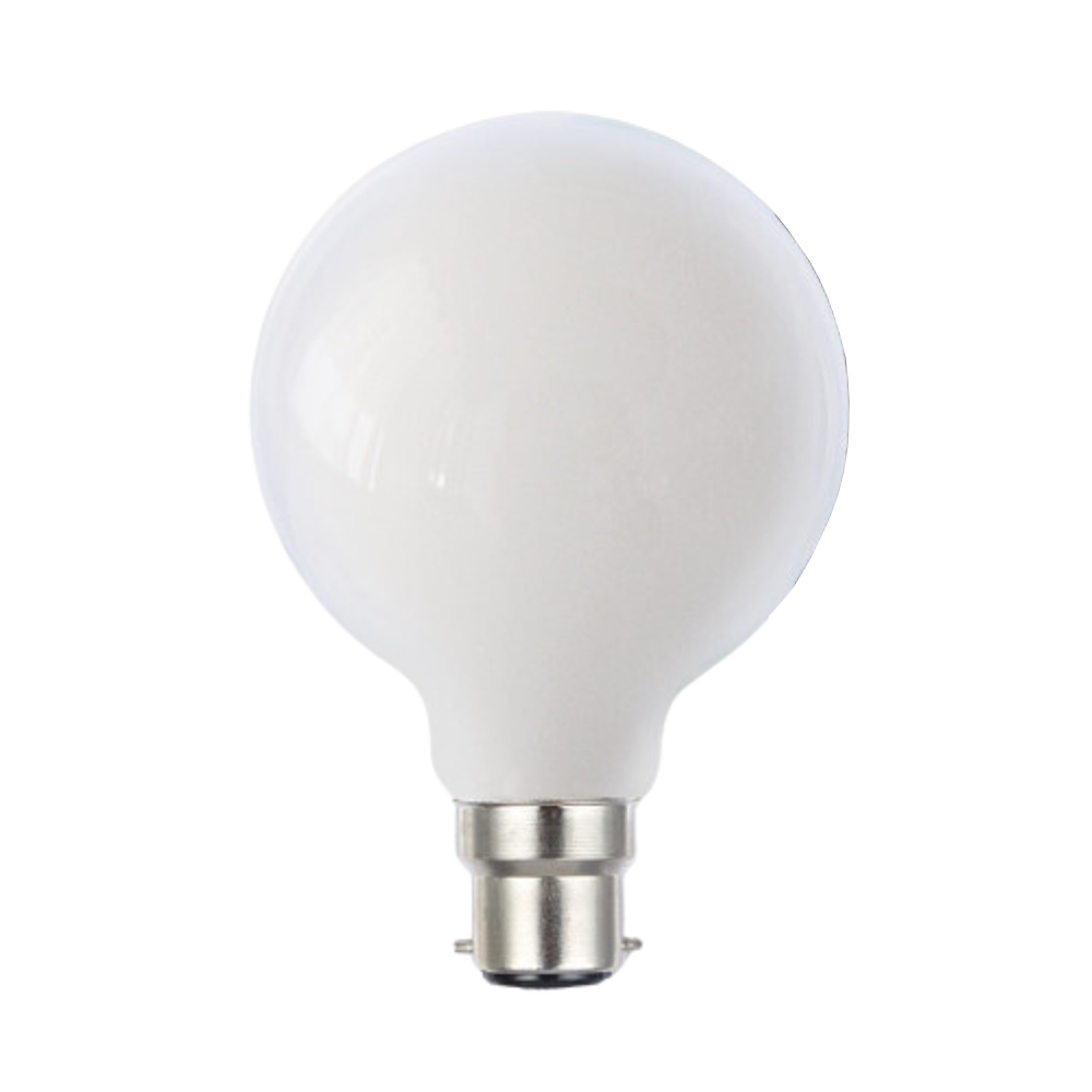 8W Opal Spherical Cool Daylight B22 G95 LED Bulb