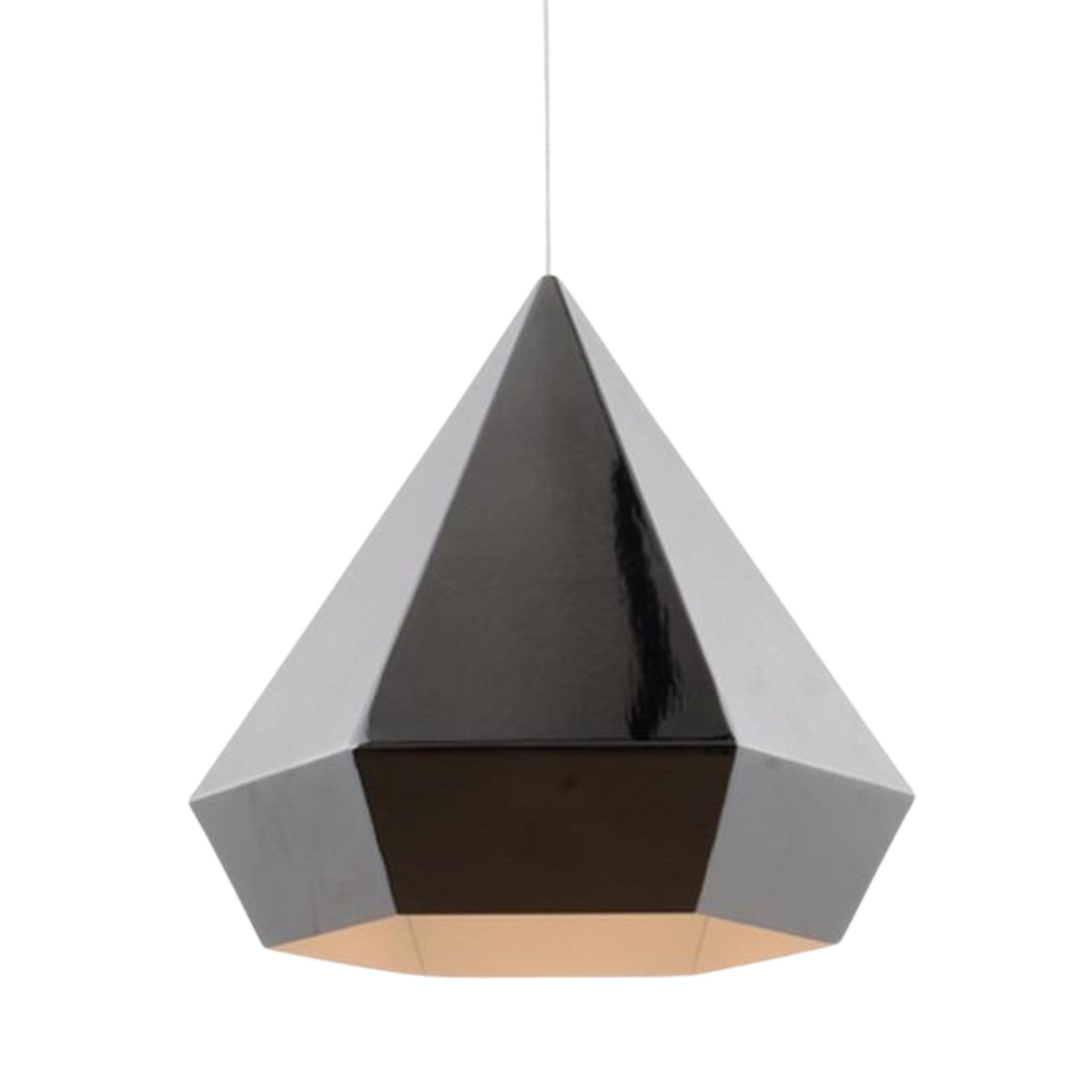 Hexagonal Diamond Aluminium Pendant Light
