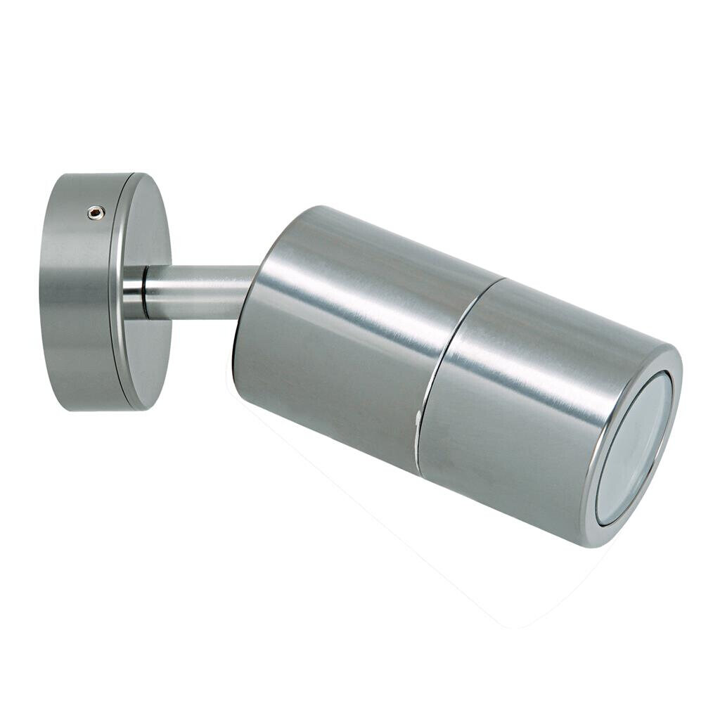 Shadow Titanium Silver Adjustable Exterior Wall Light