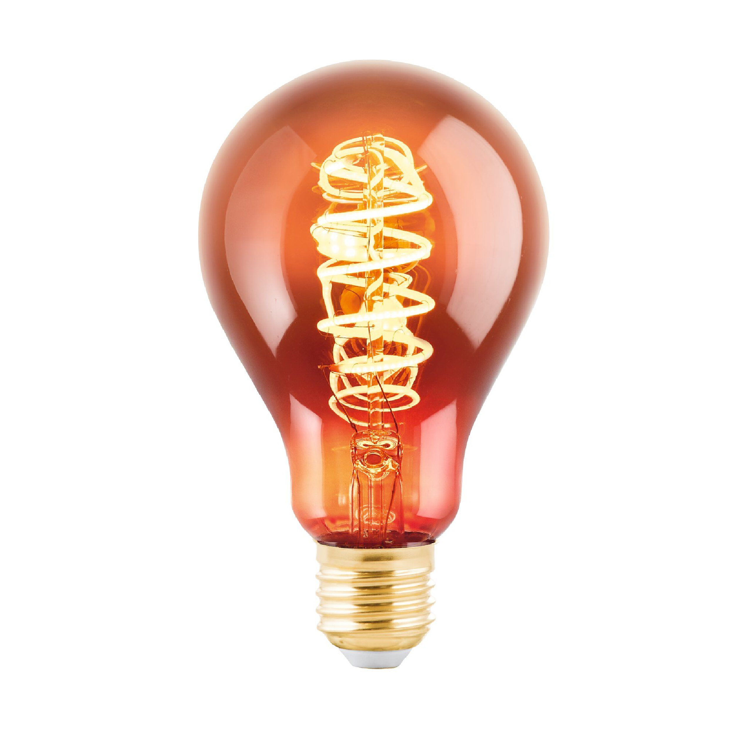 4W A75 Transparent Copper Warm White E27 LED Bulb