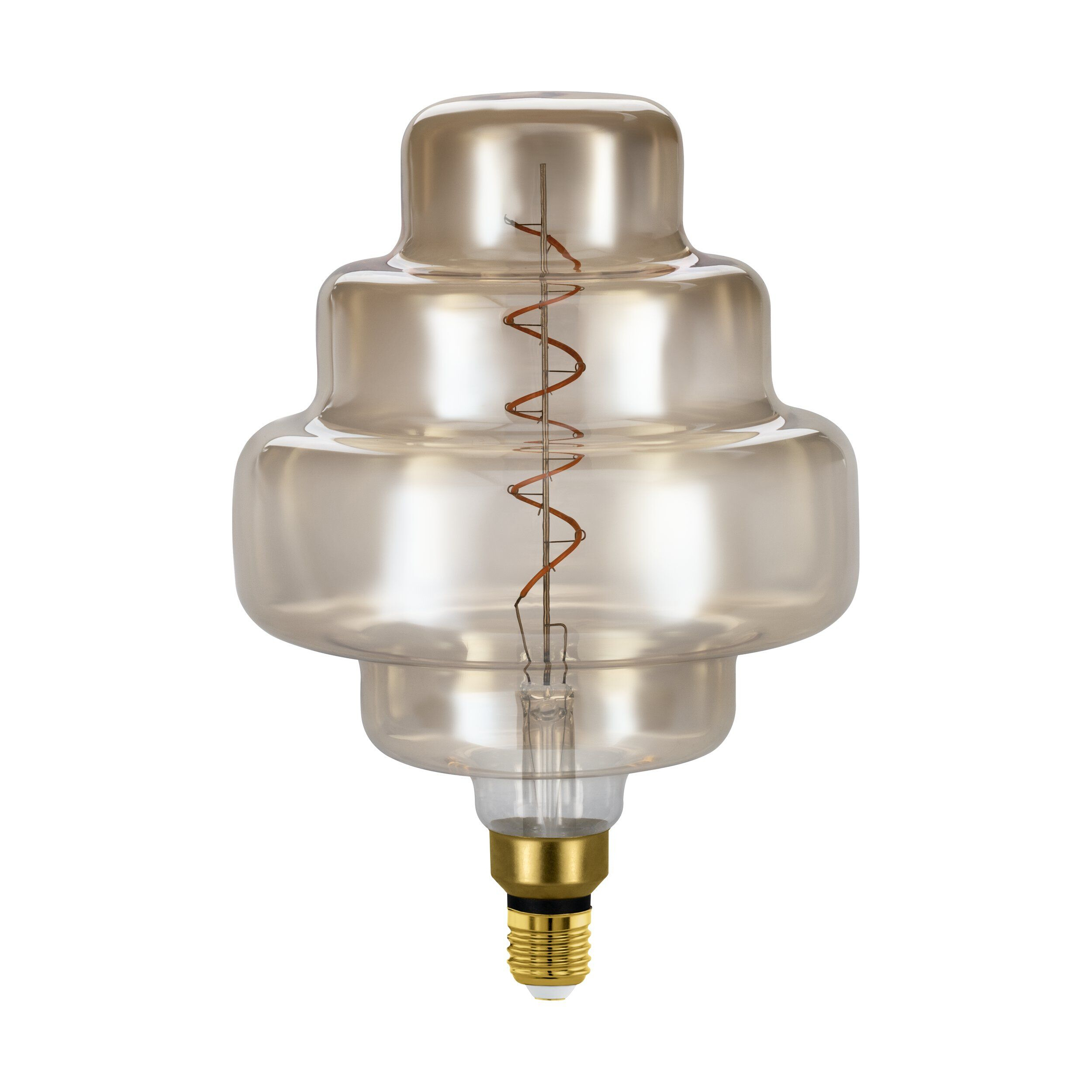 4W OR200 Amber Glass Warm White E27 LED Bulb