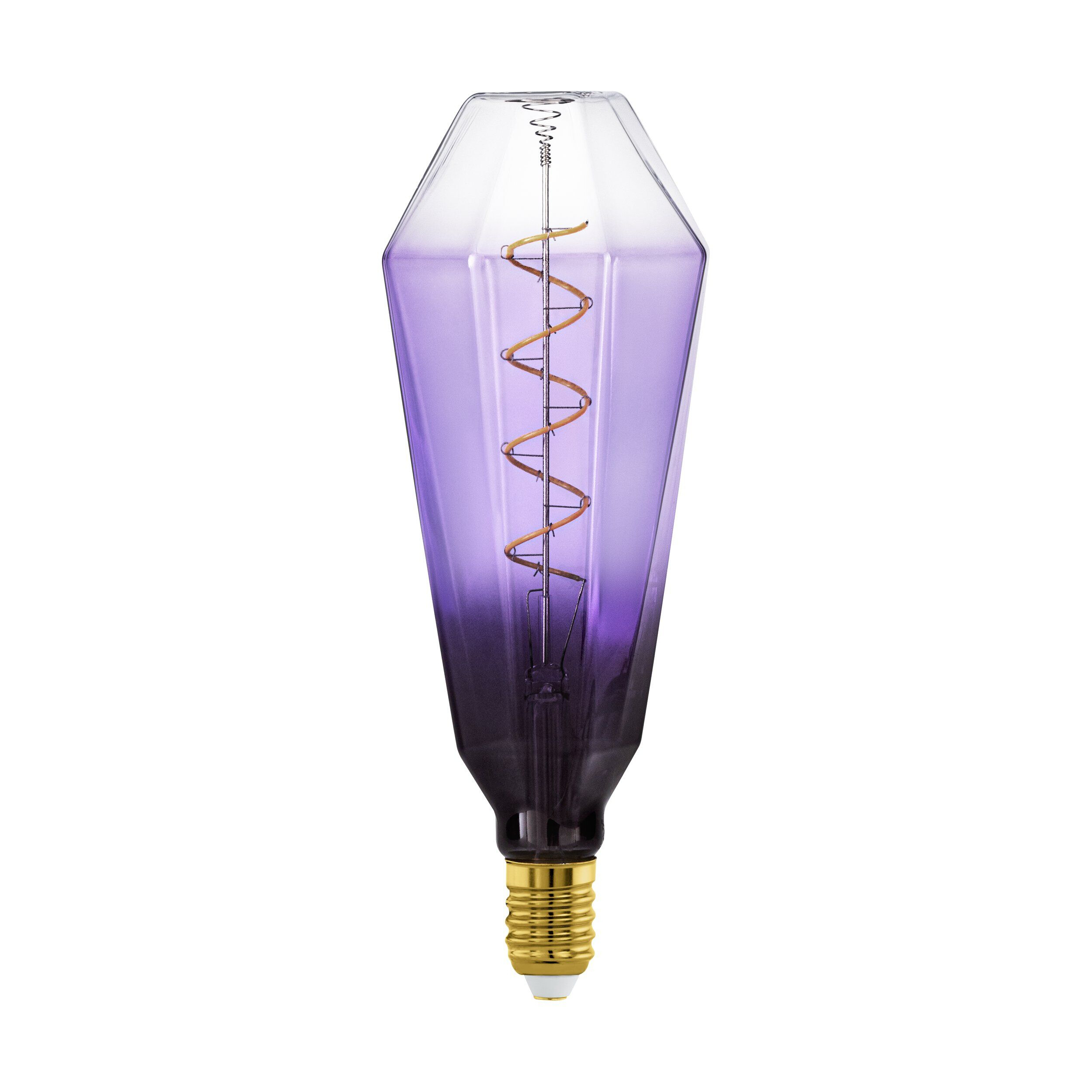 4W T100 Dimmable Purple Ombre Warm White E27 LED Bulb