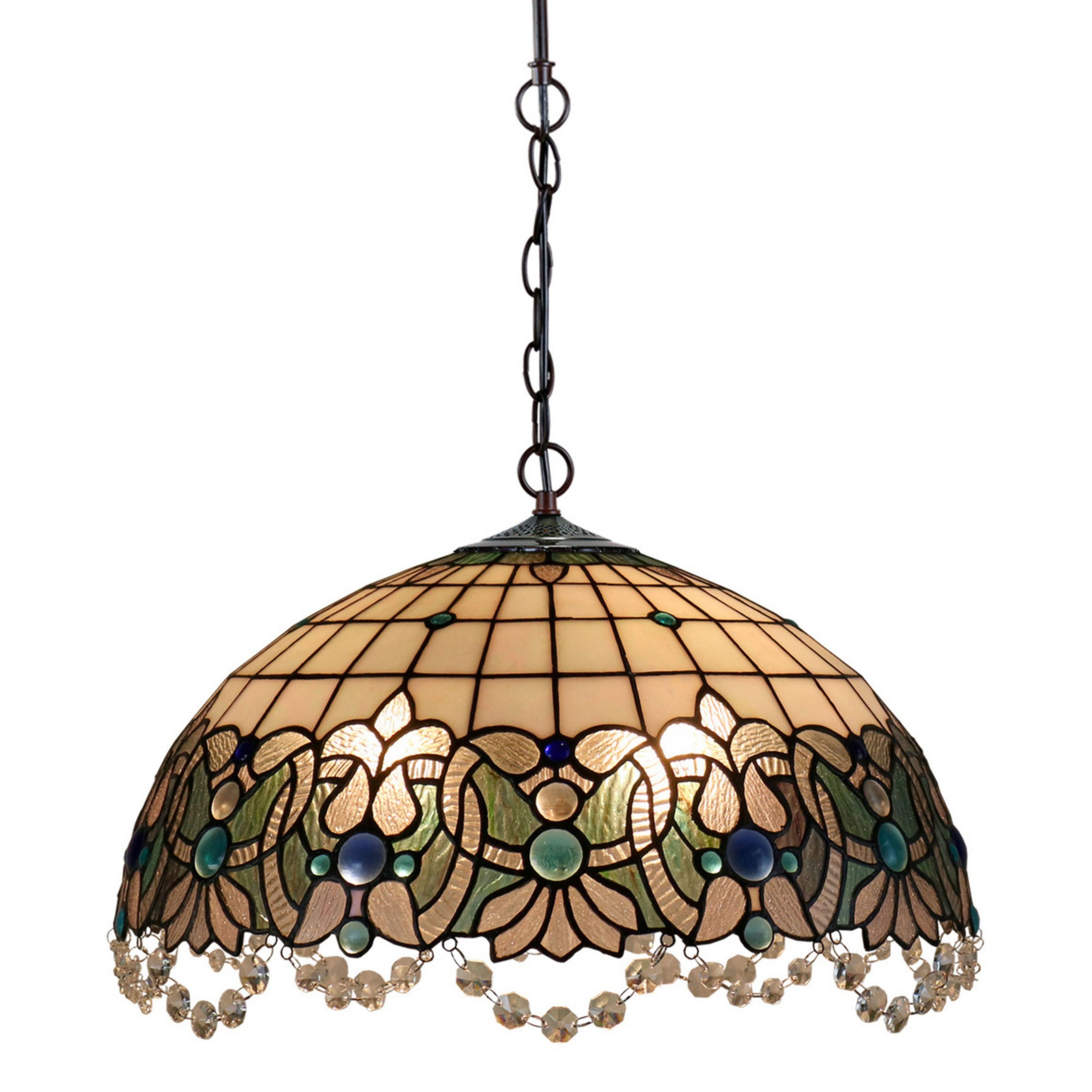 Shelby Gem Tiffany Pendant