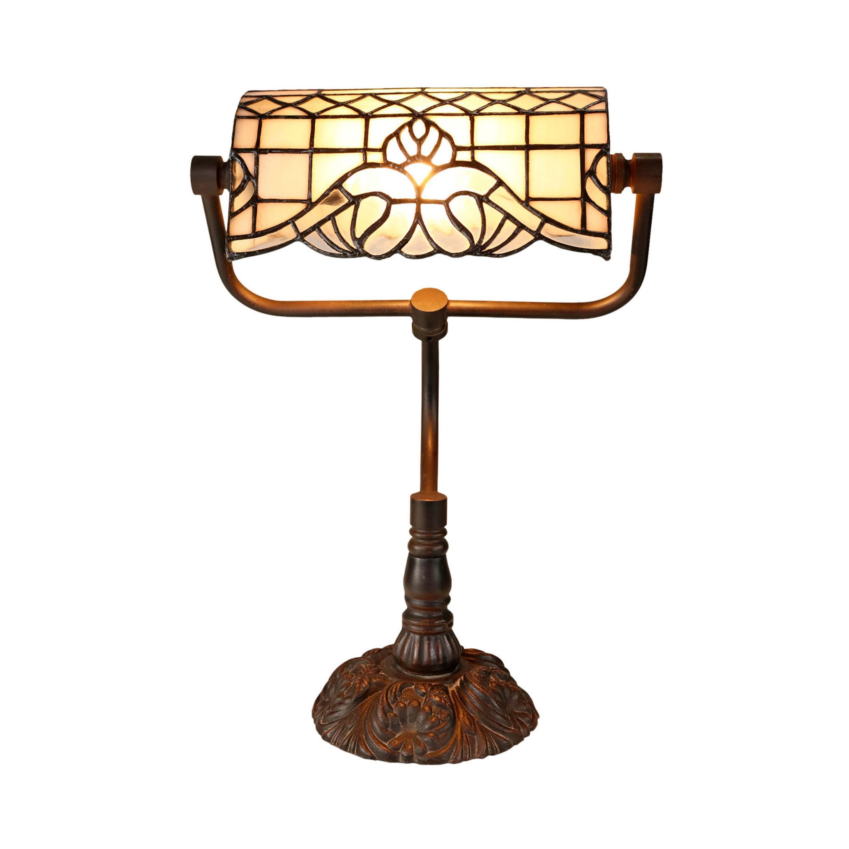 Vienna Tiffany Bankers Table Lamp