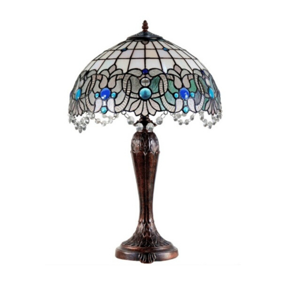 Shelby Gem Tiffany Table Lamp