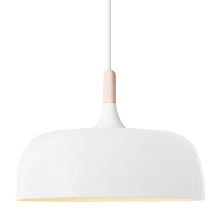 Modern Danish Pendant Light - White