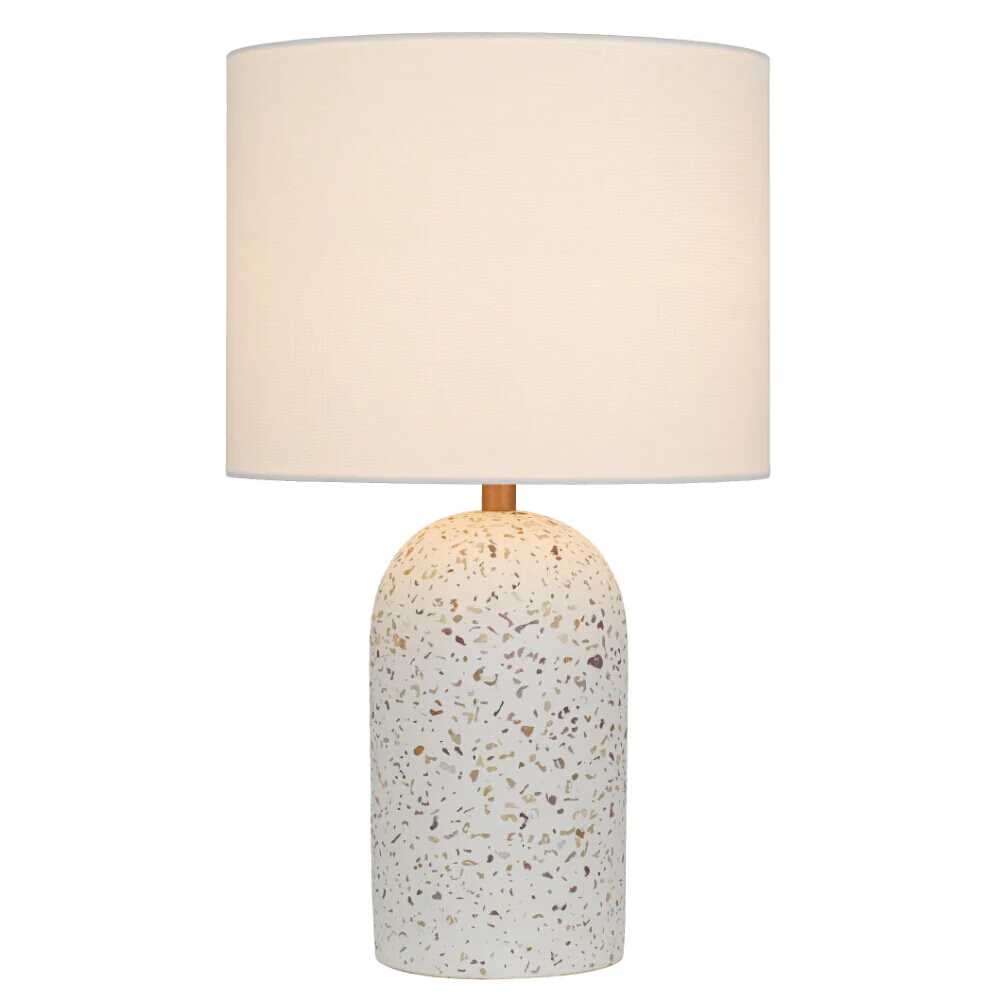 Foucault White Terrazzo Table Lamp