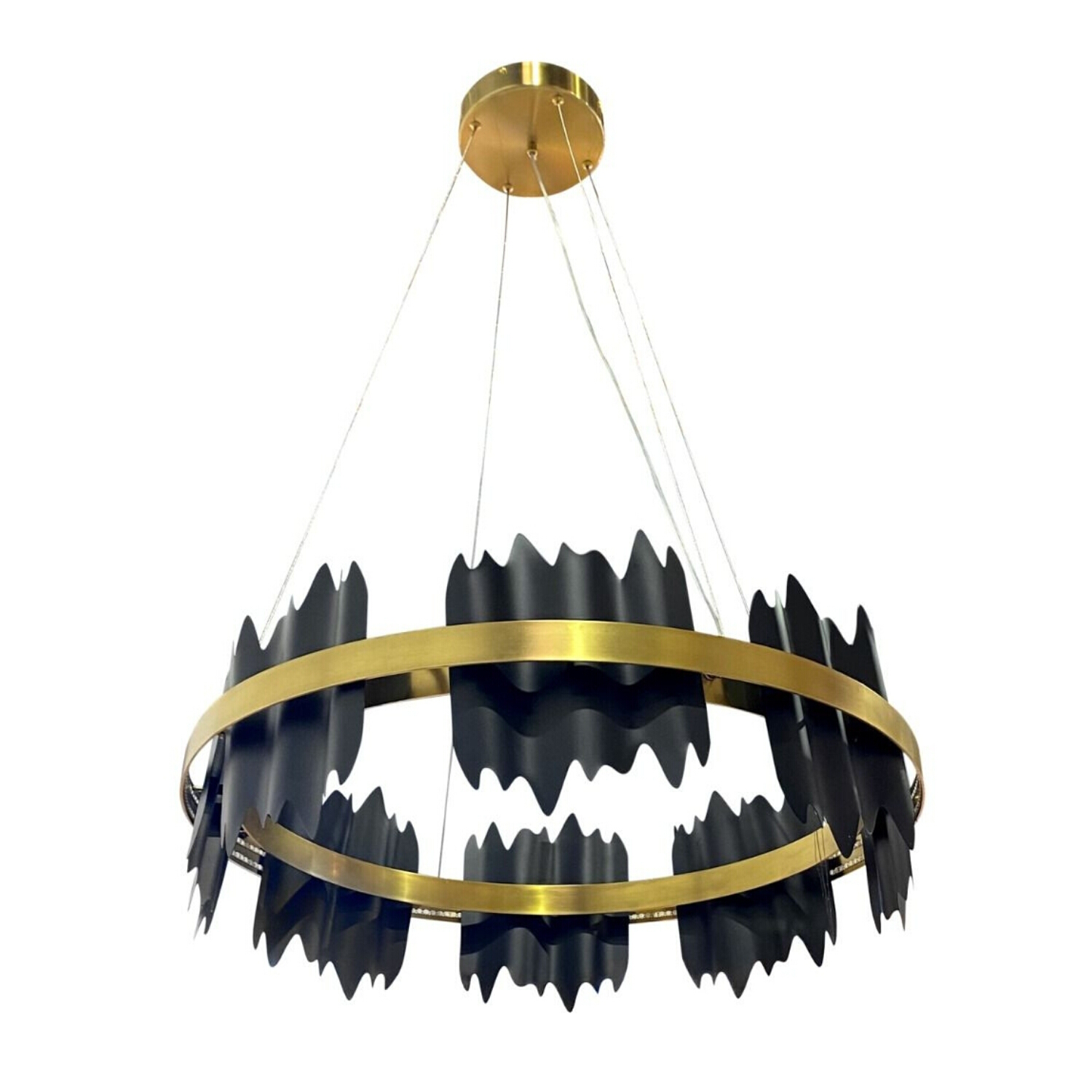 Jagger Black Gold Ring Pendant