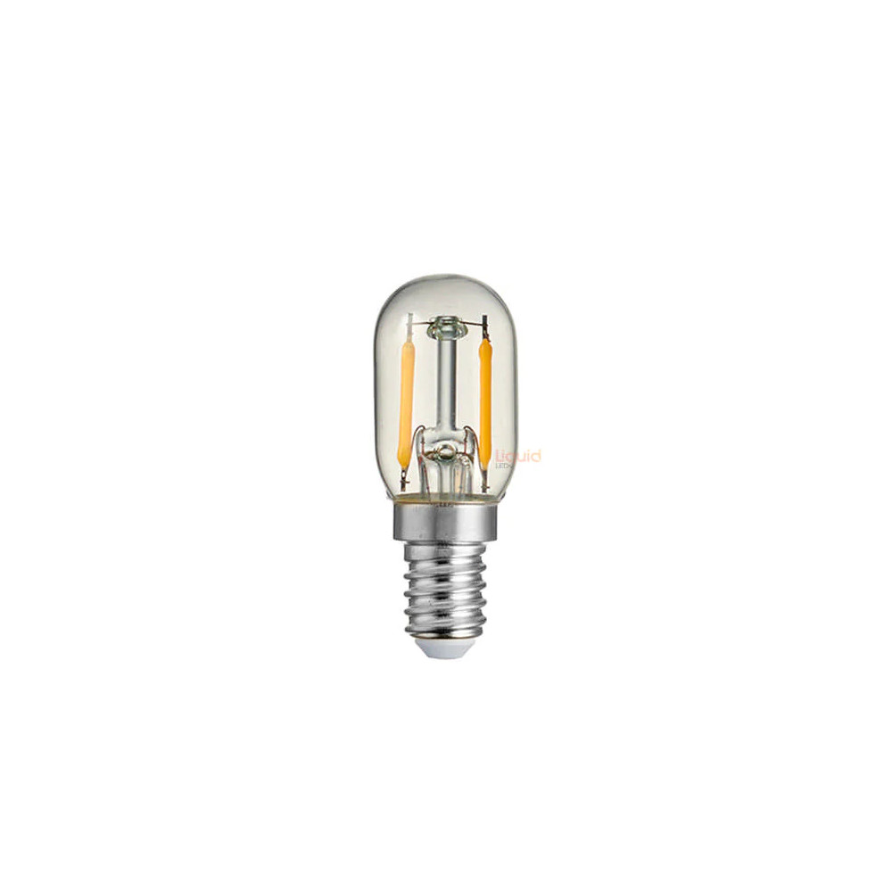 2W T20 Pilot Clear Glass Dimmable Warm White E14 LED Bulb