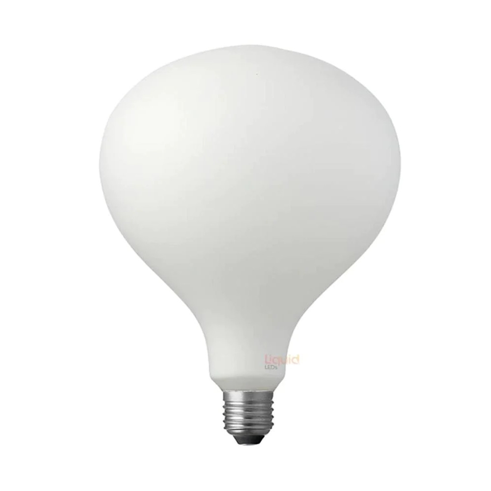 7.34W Oversized R160 Matt White Frost Warm White E27 LED Bulb