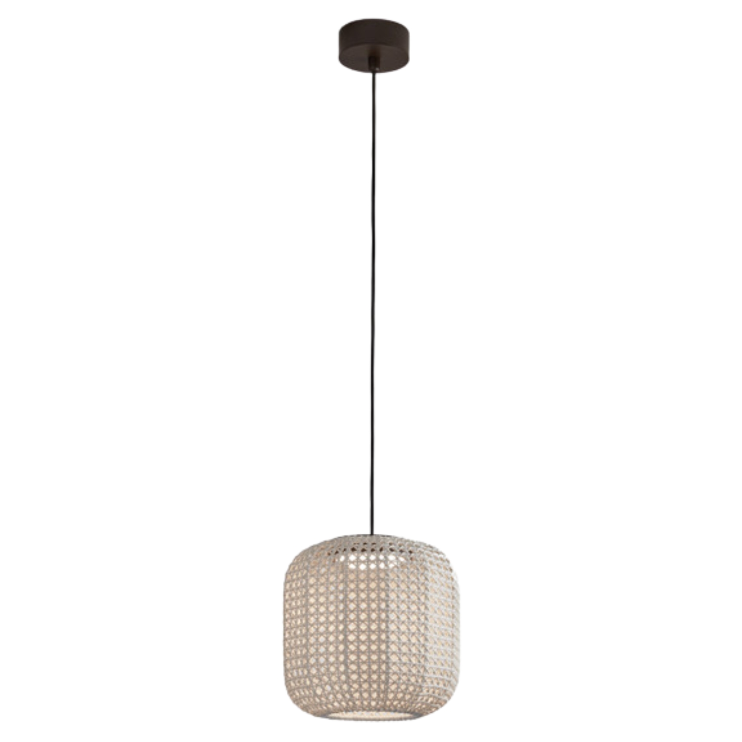 Nans Graphite Beige Outdoor Pendant