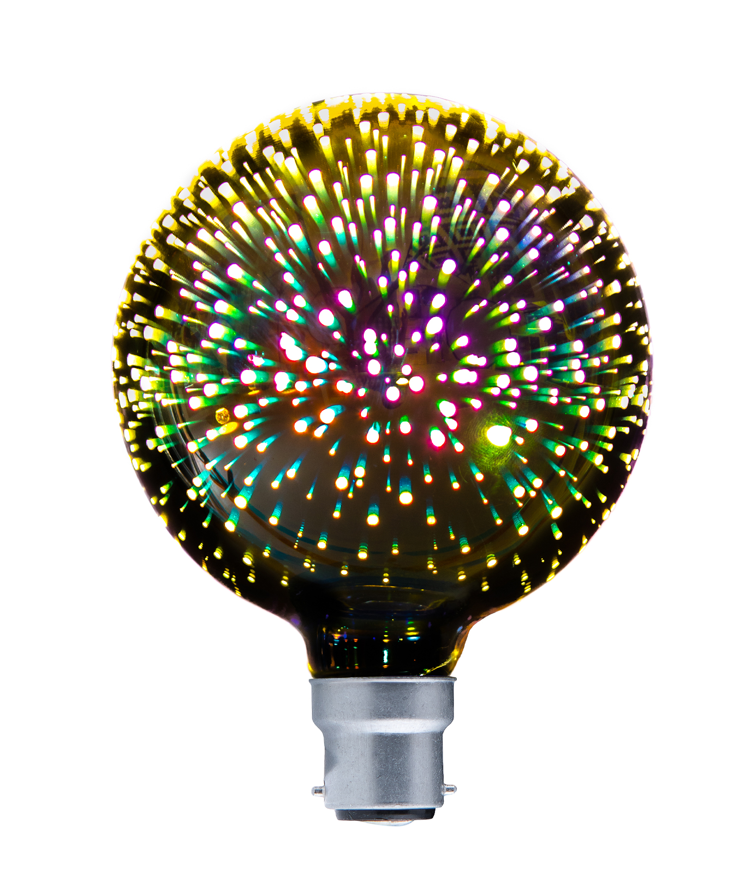 4W G125 Decorative Firework Effect B22 LED Bulb