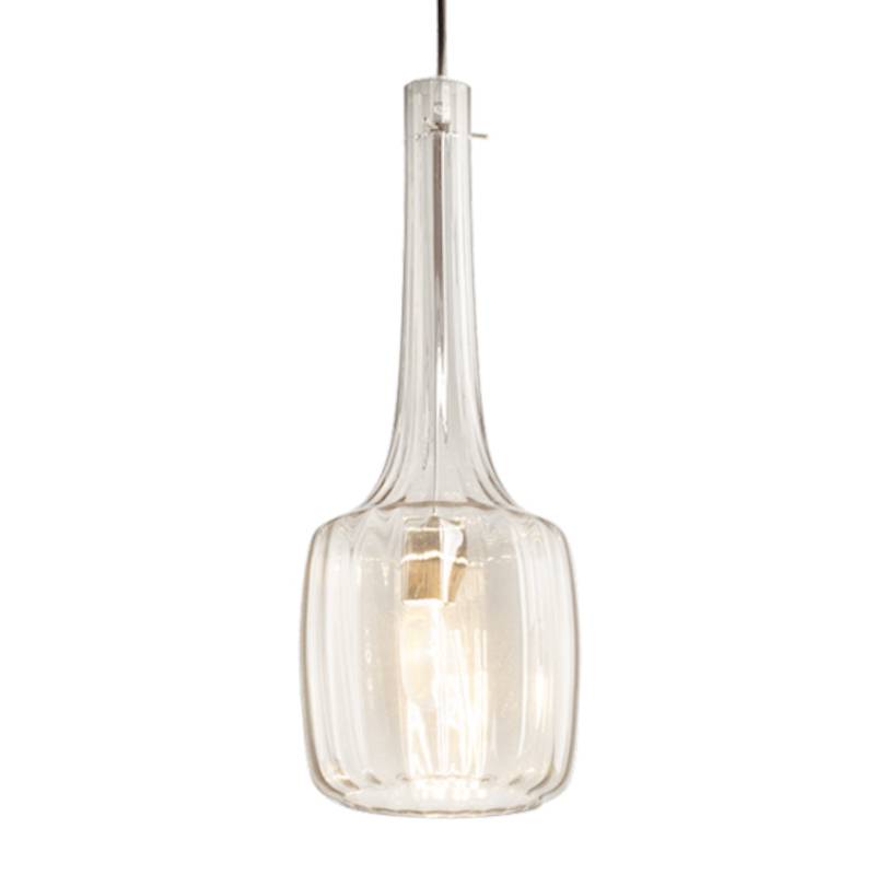 Bossanova Clear Blown Glass Pendant