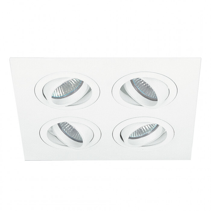Architectural MR16 White Quad Downlight