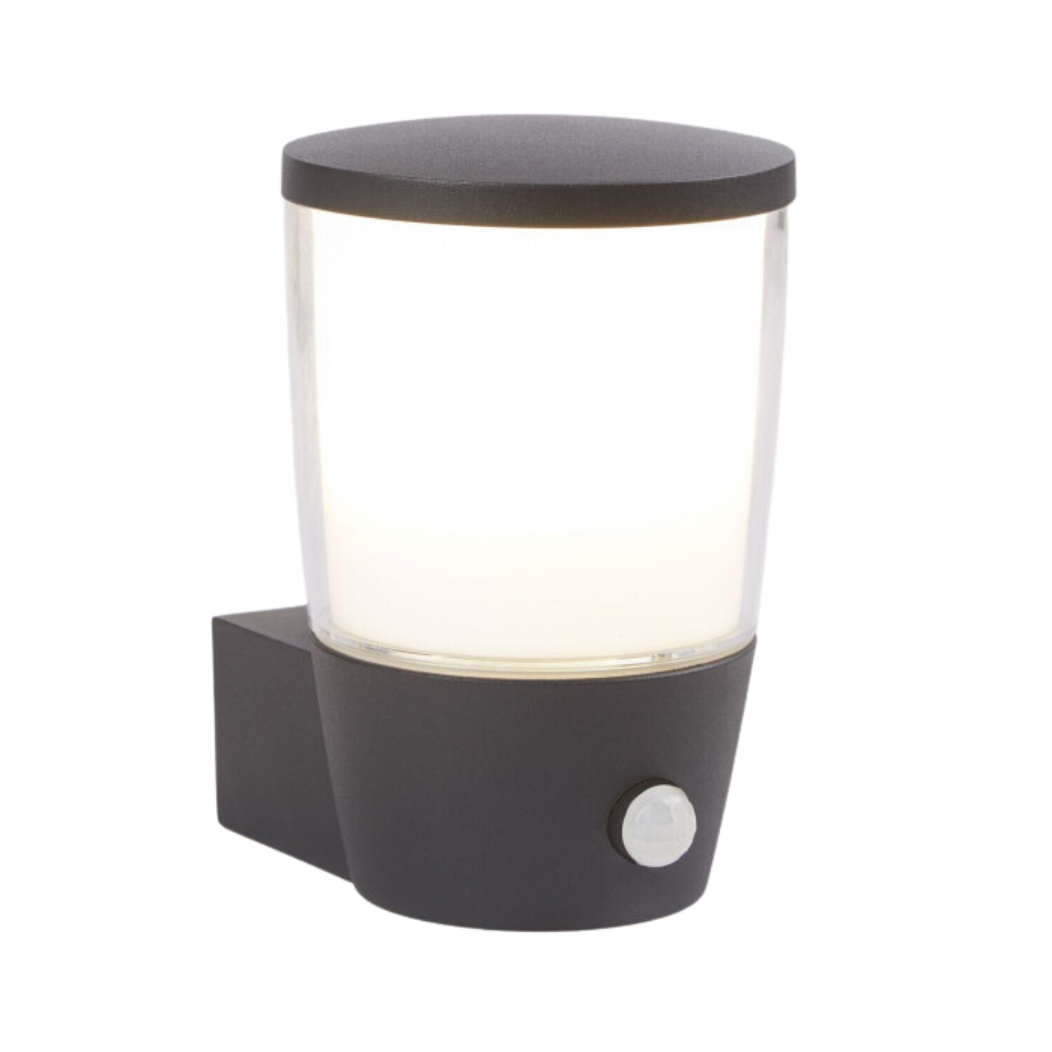 Coen Charcoal Wall Light with Sensor