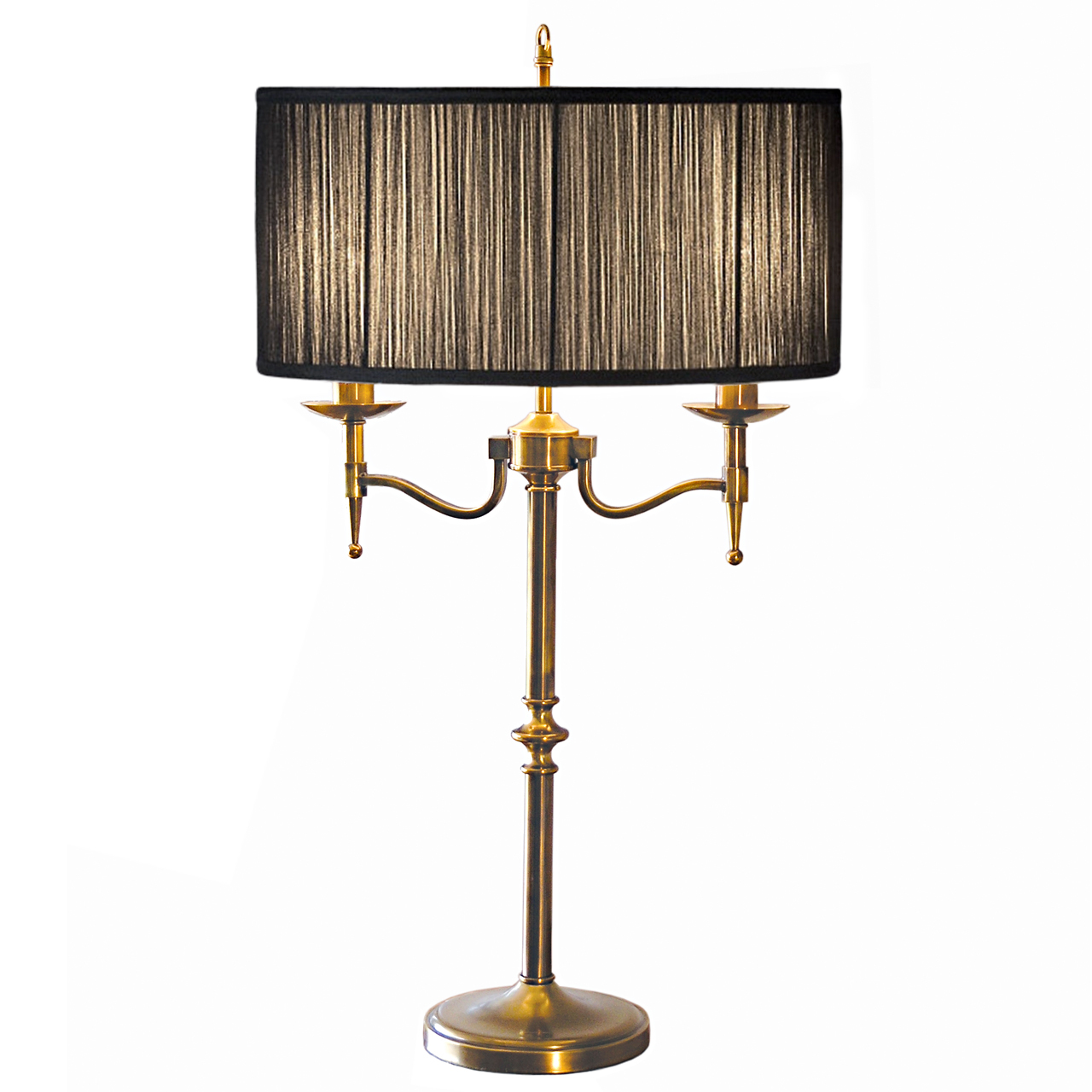 Stanford Brass Table Lamp - Black