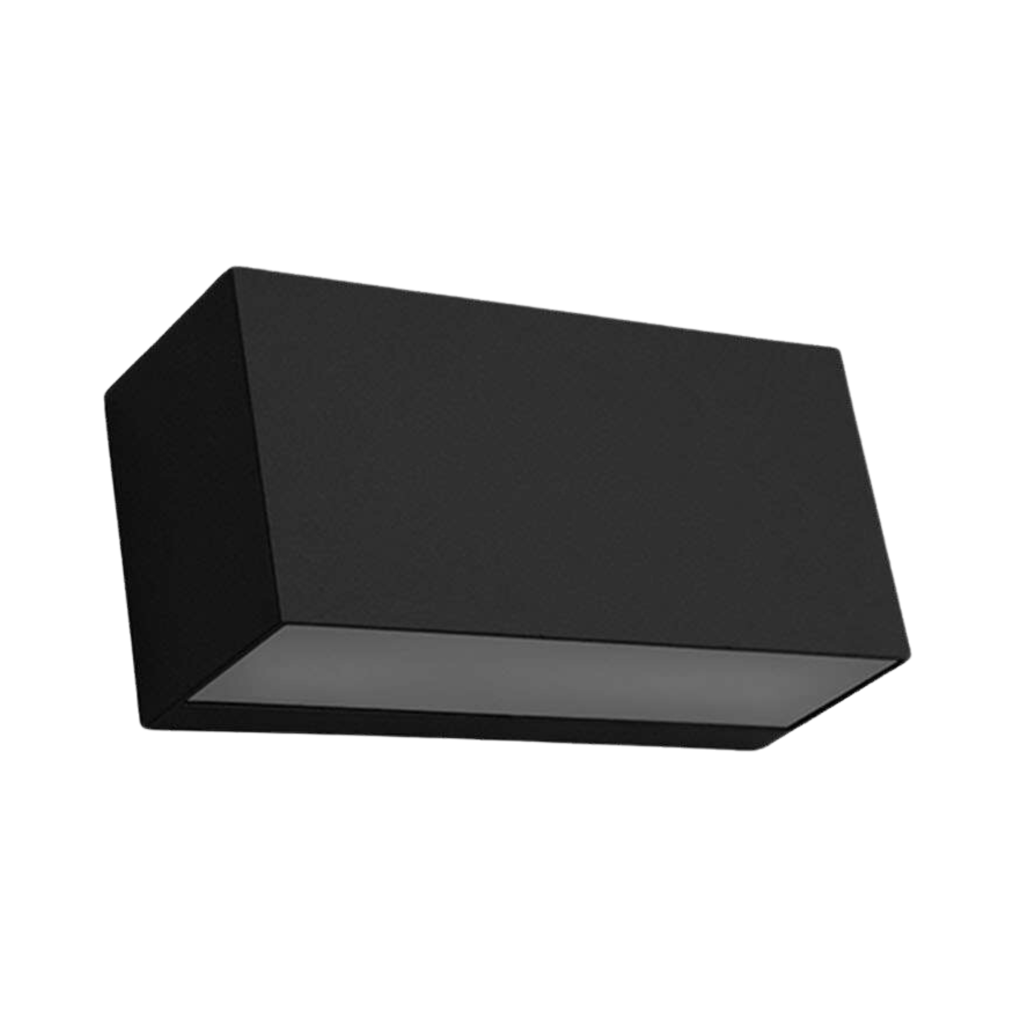 Asker Black Box Up and Down Wall Light