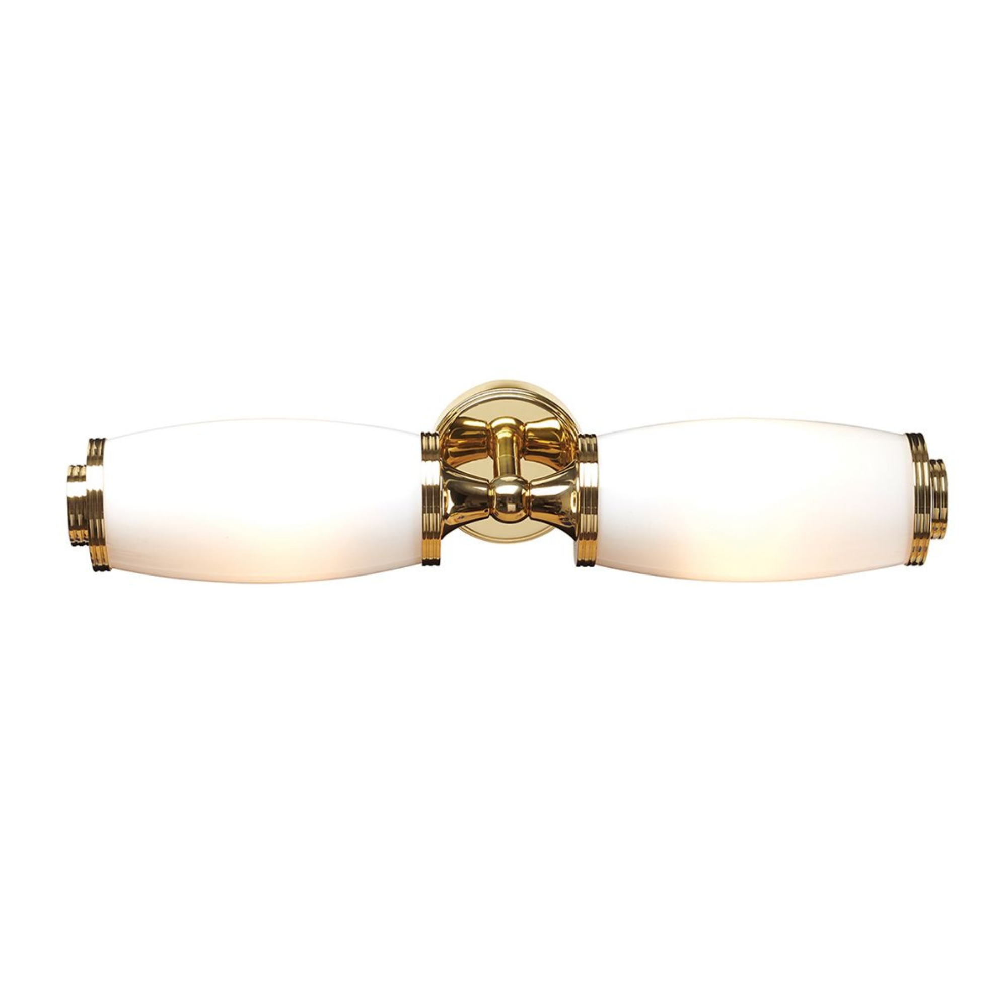 Elliot Polished Brass Duo Wall Light