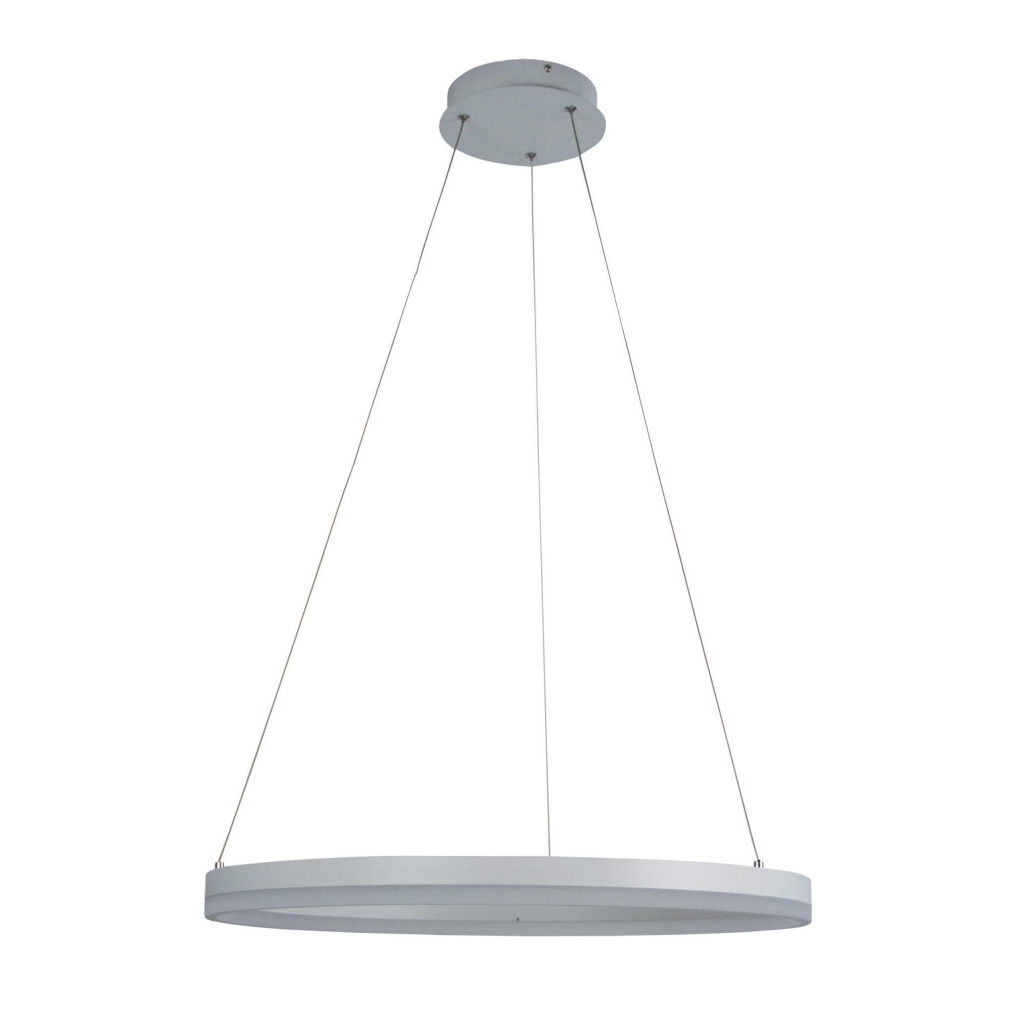 Cronus White Modern Tricolour LED Halo Pendant