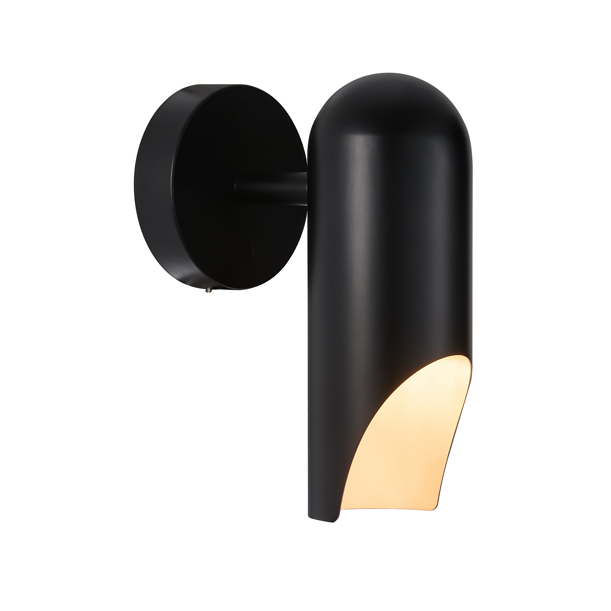 Rochelle Black Minimalist Wall Light