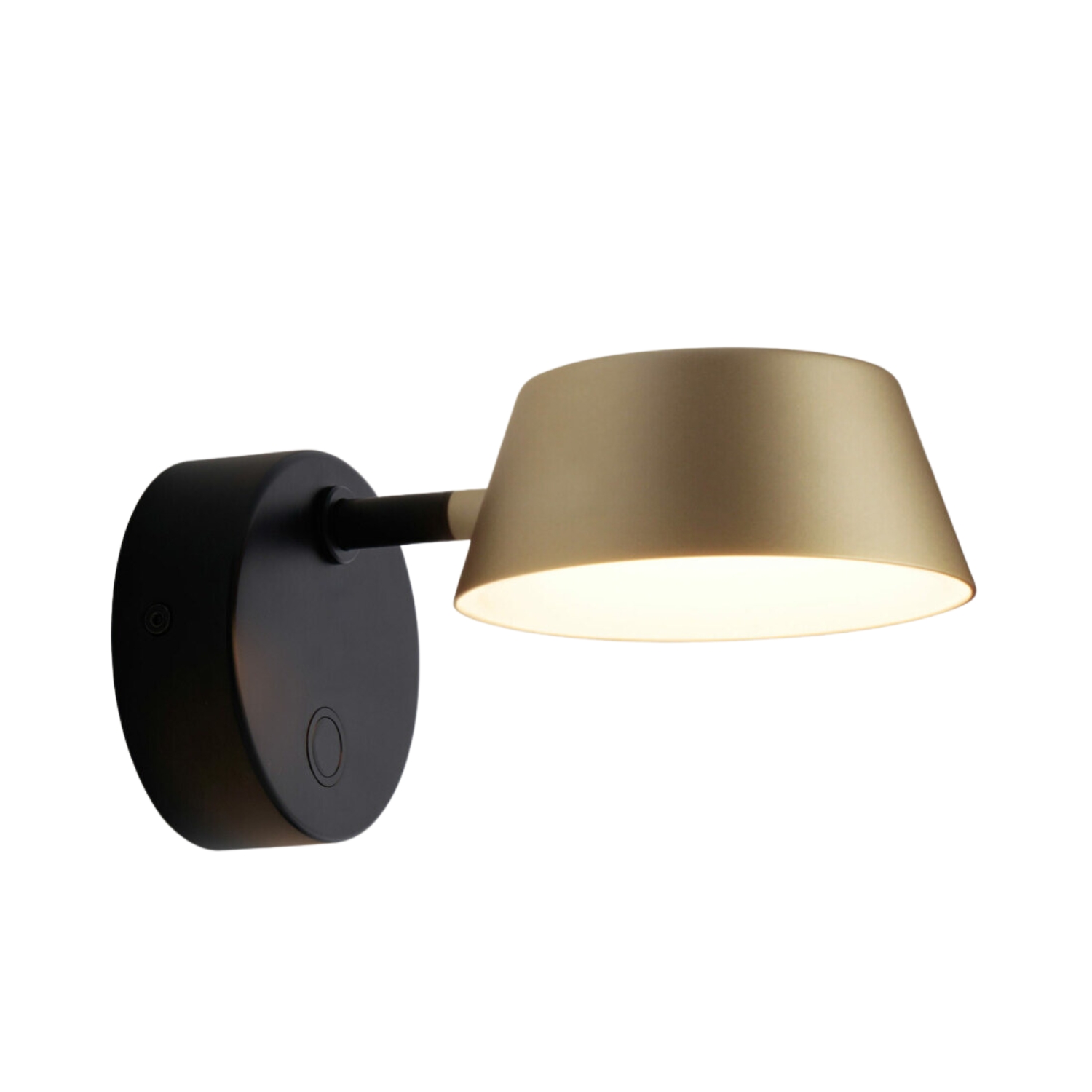 Hat Tiltable Brass Modern Wall Sconce