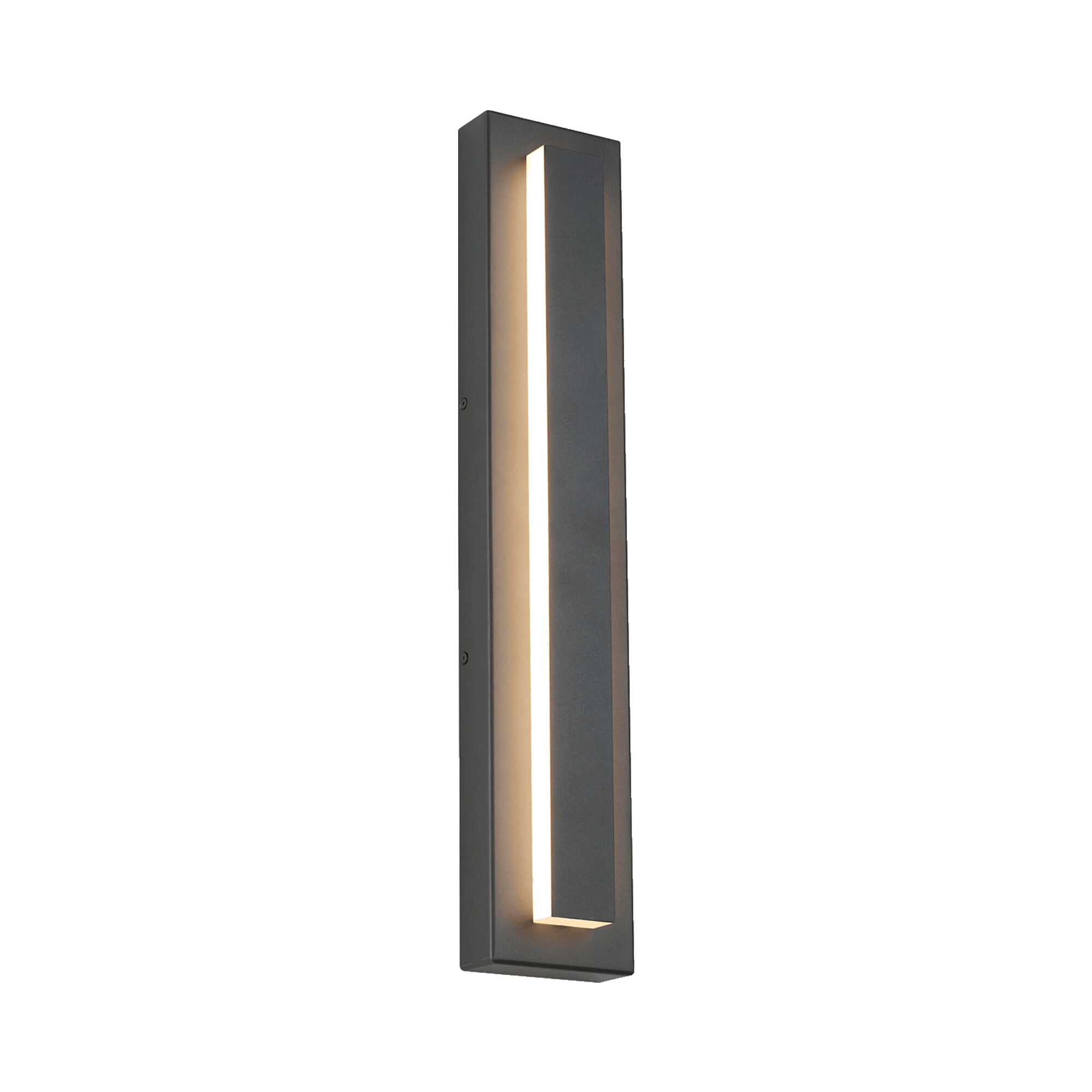 Aspen Charcoal Minimalist Wall Sconce