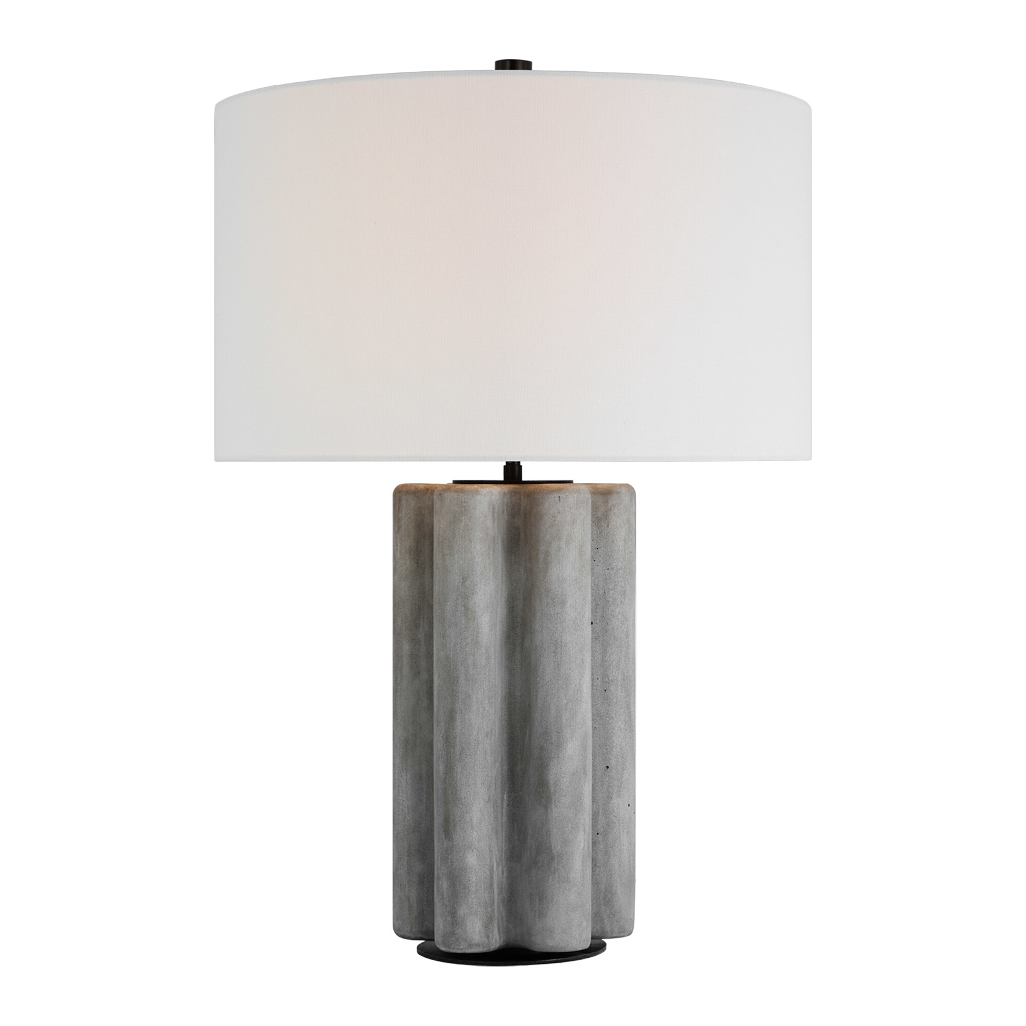Vellig Oyster Stained Concrete Table Lamp