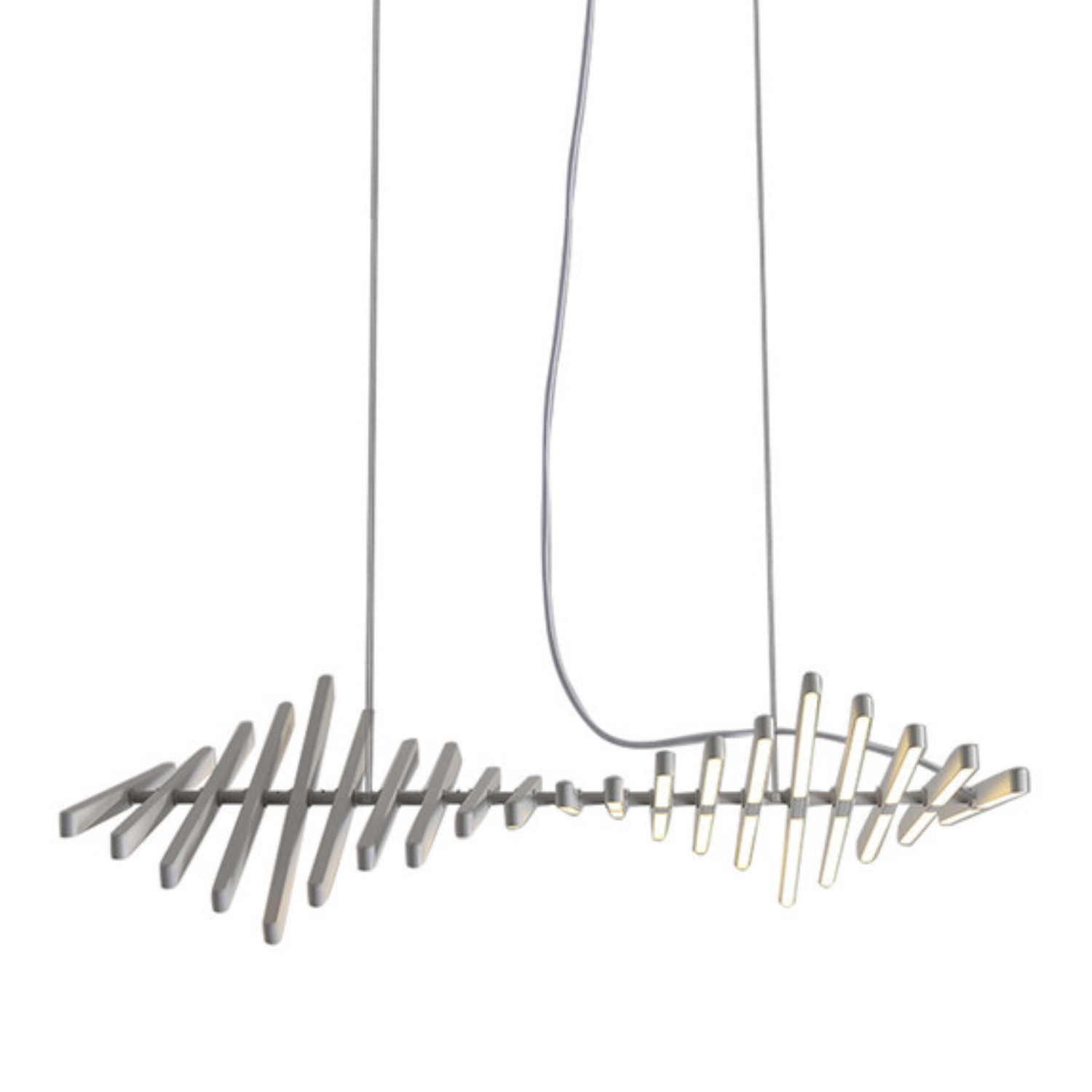Rhythm Horizontal White CCT LED Pendant